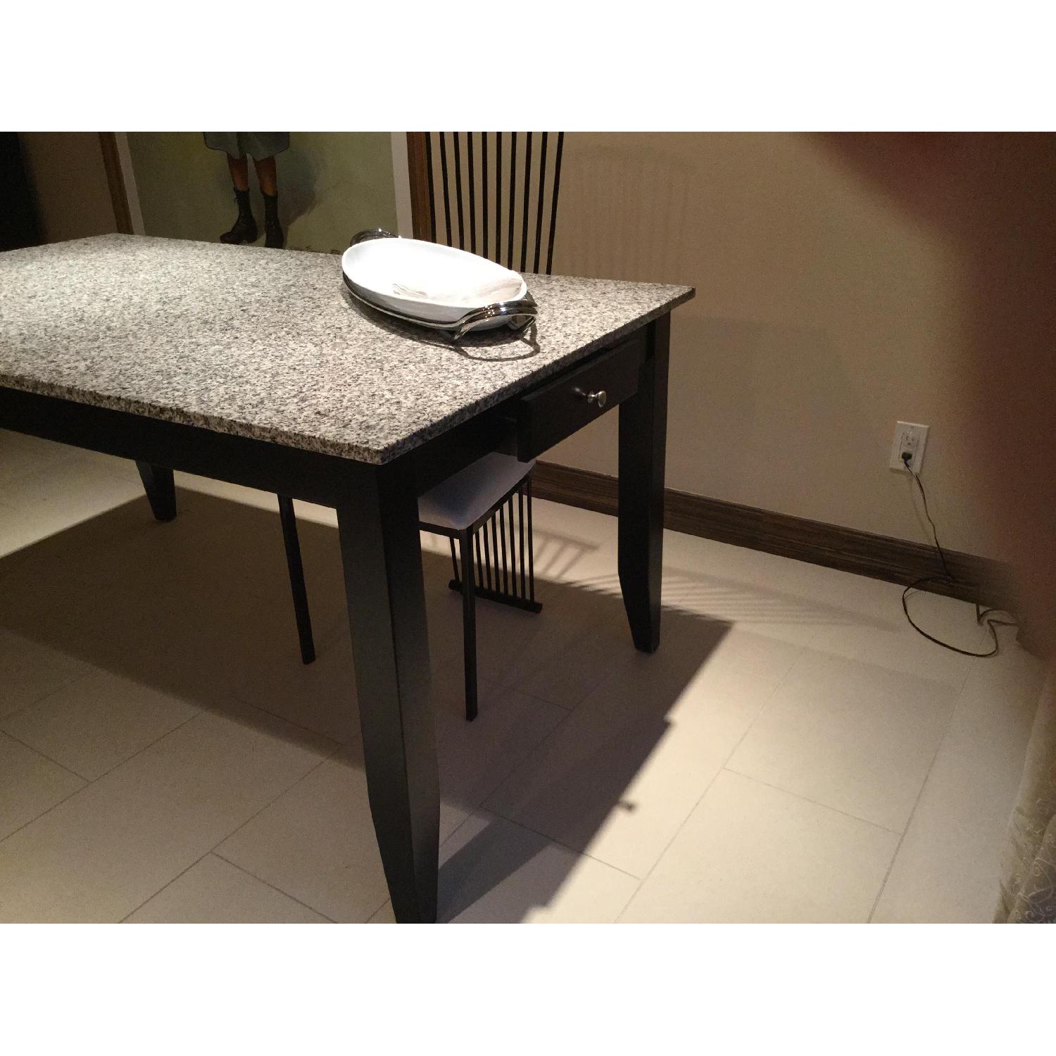 Marble Top Dining Table - image-2