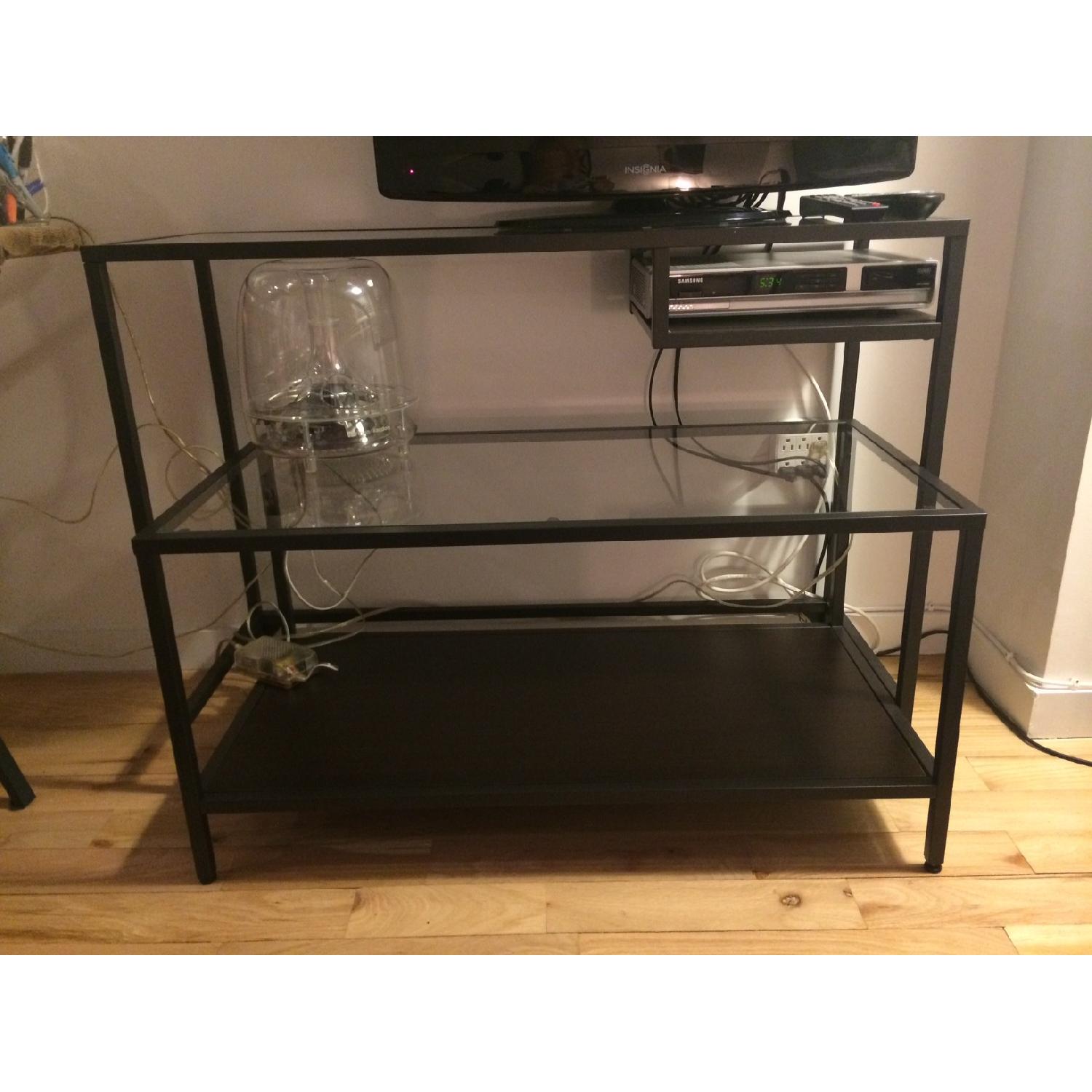 Ikea TV/Media Storage Desk w/ Table - image-1