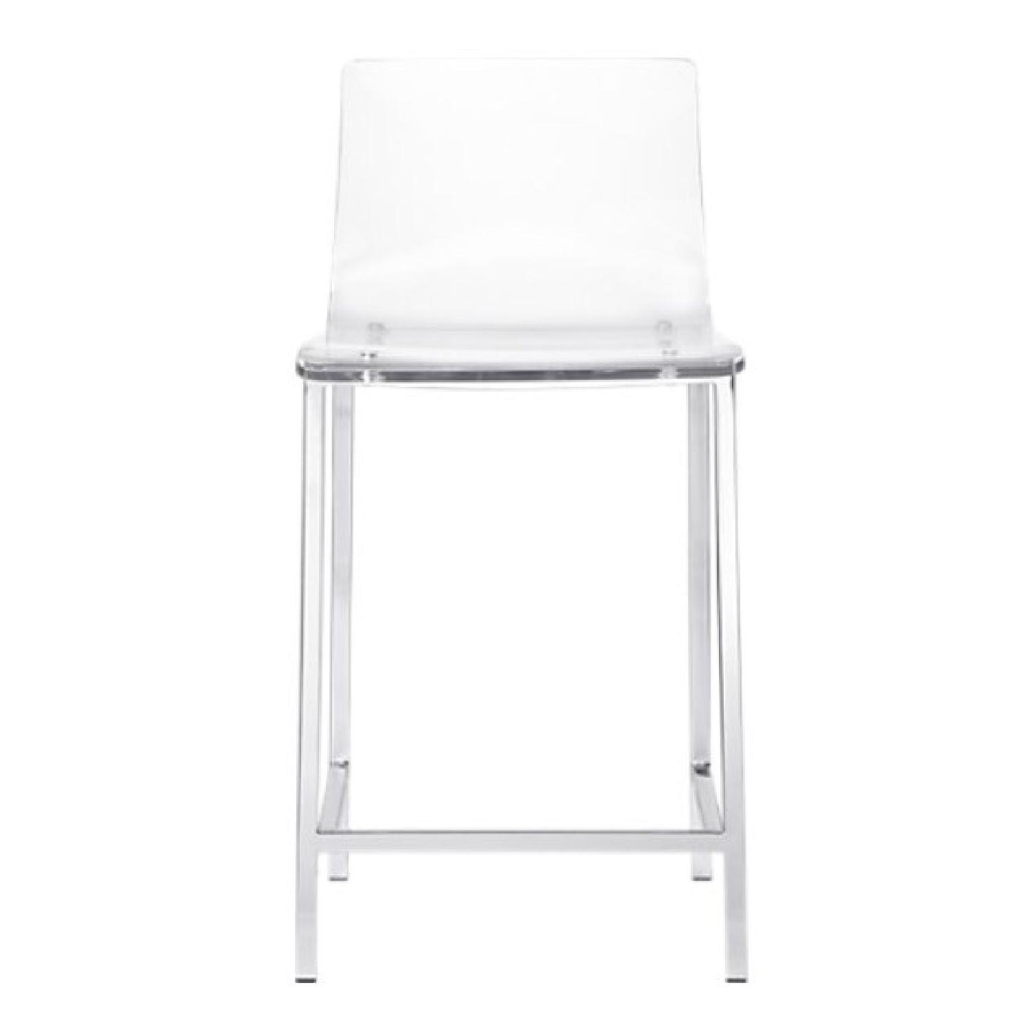 CB2 Vapor Counter Stools - Set of 2 - Thumbnail 2
