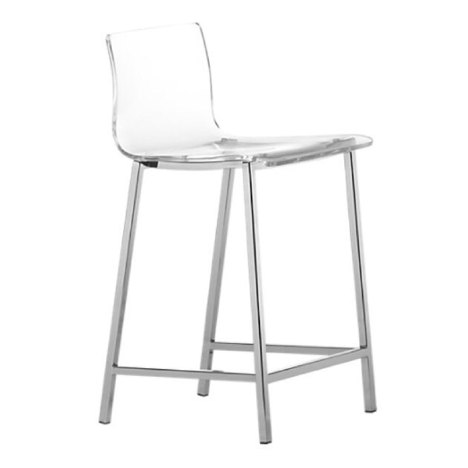 CB2 Vapor Counter Stools - Set of 2