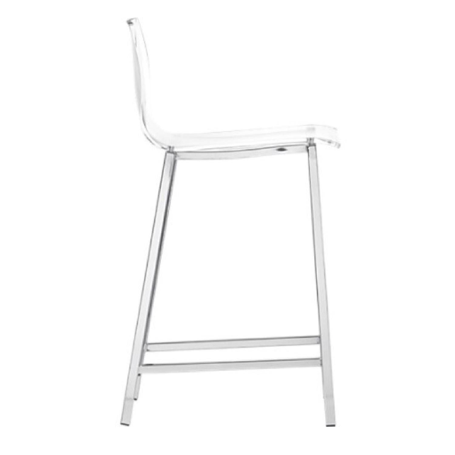 CB2 Vapor Counter Stools - Set of 2 - Thumbnail 3