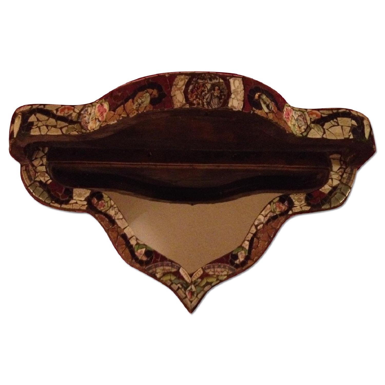 ABC Carpet & Home Hanging Shelf with Mirror - image-0