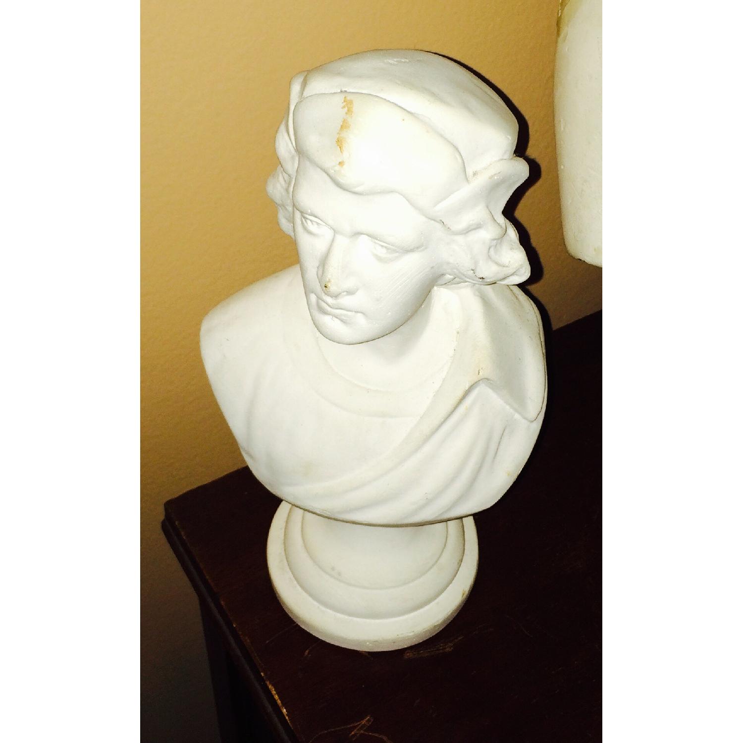 Antique Aphrodite Greek Goddess of Love Bust Sculpture - Set of 4 - image-7