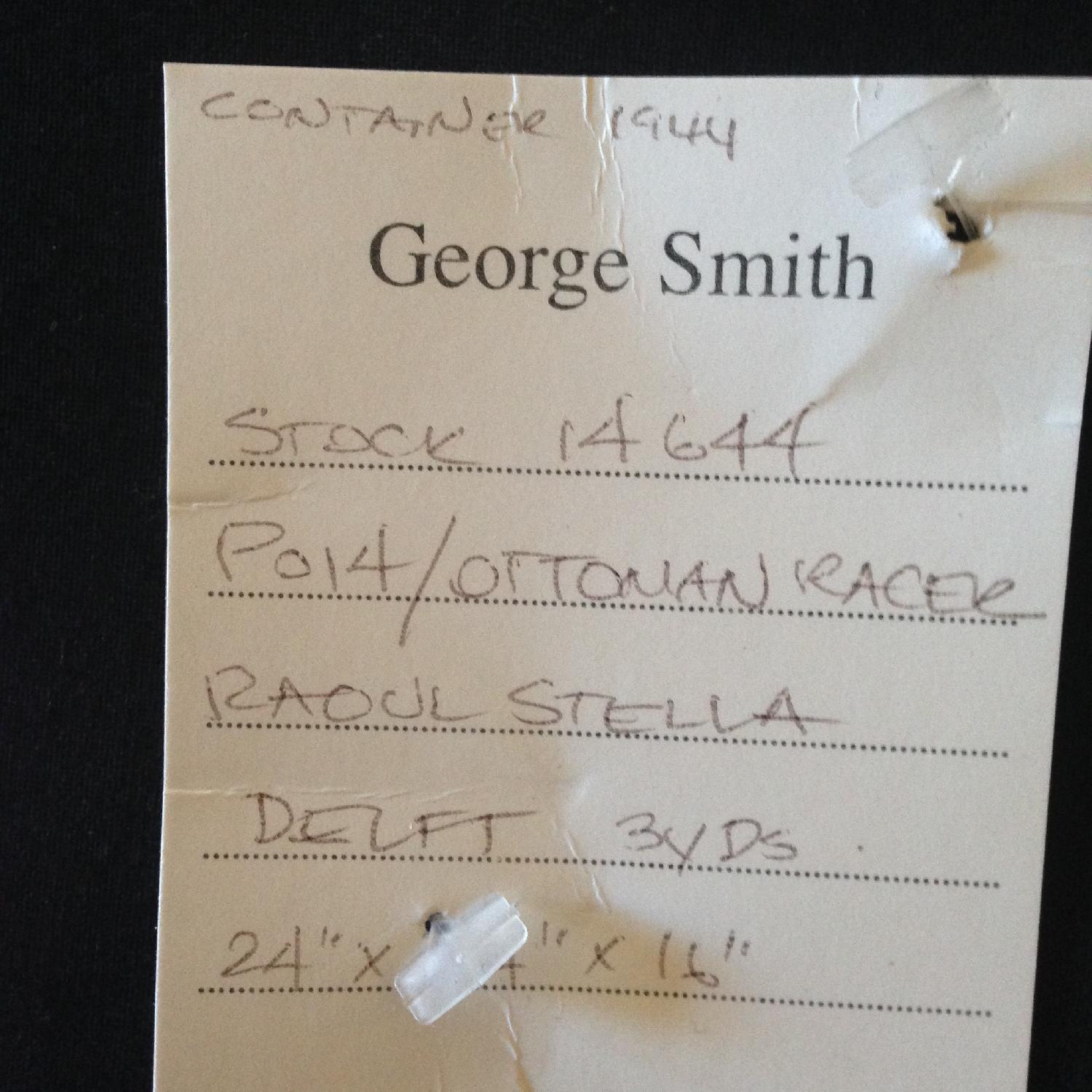 George Smith Ottoman Racer in Raoul Stella Fabric - image-4