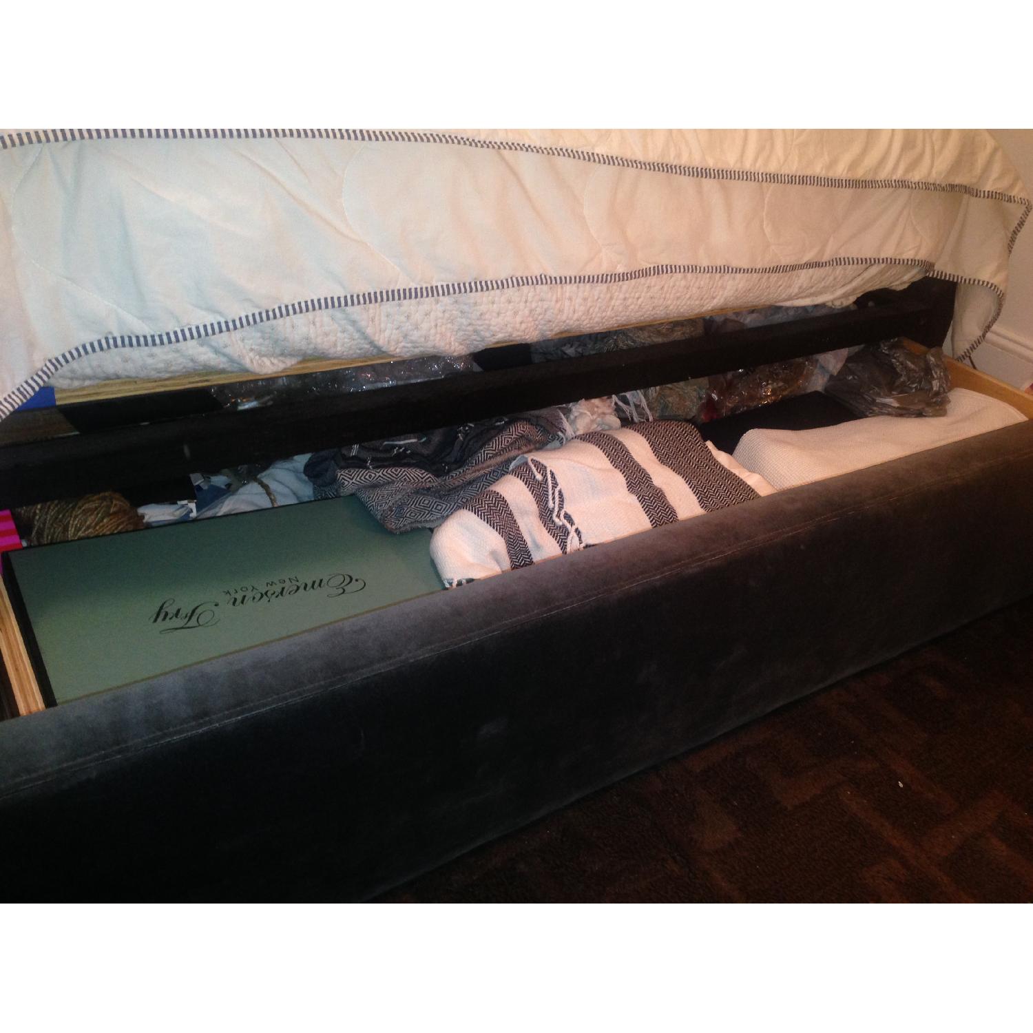 Room & Board Marlo Custom Queen Storage Bed - image-4