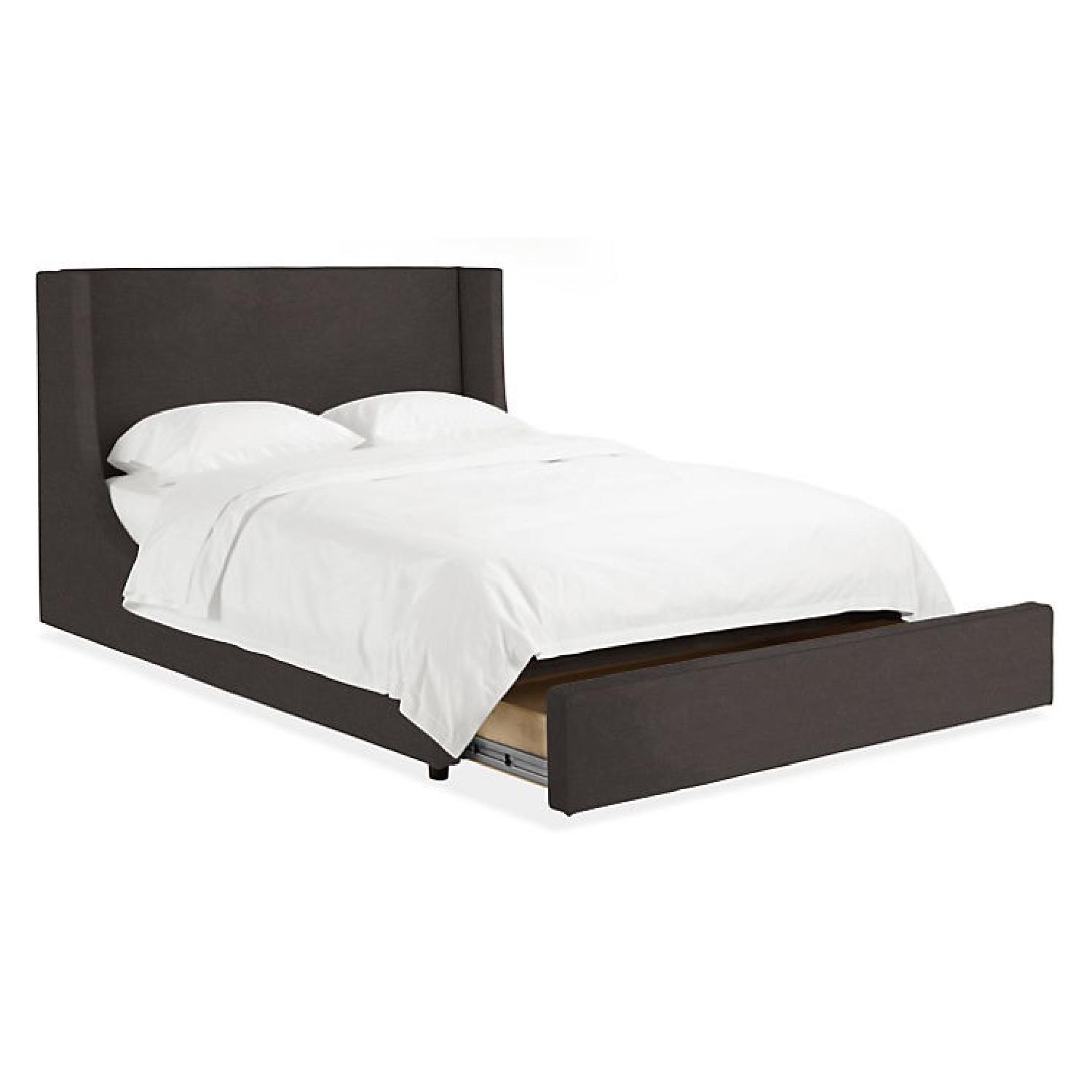 Room & Board Marlo Custom Queen Storage Bed - image-6