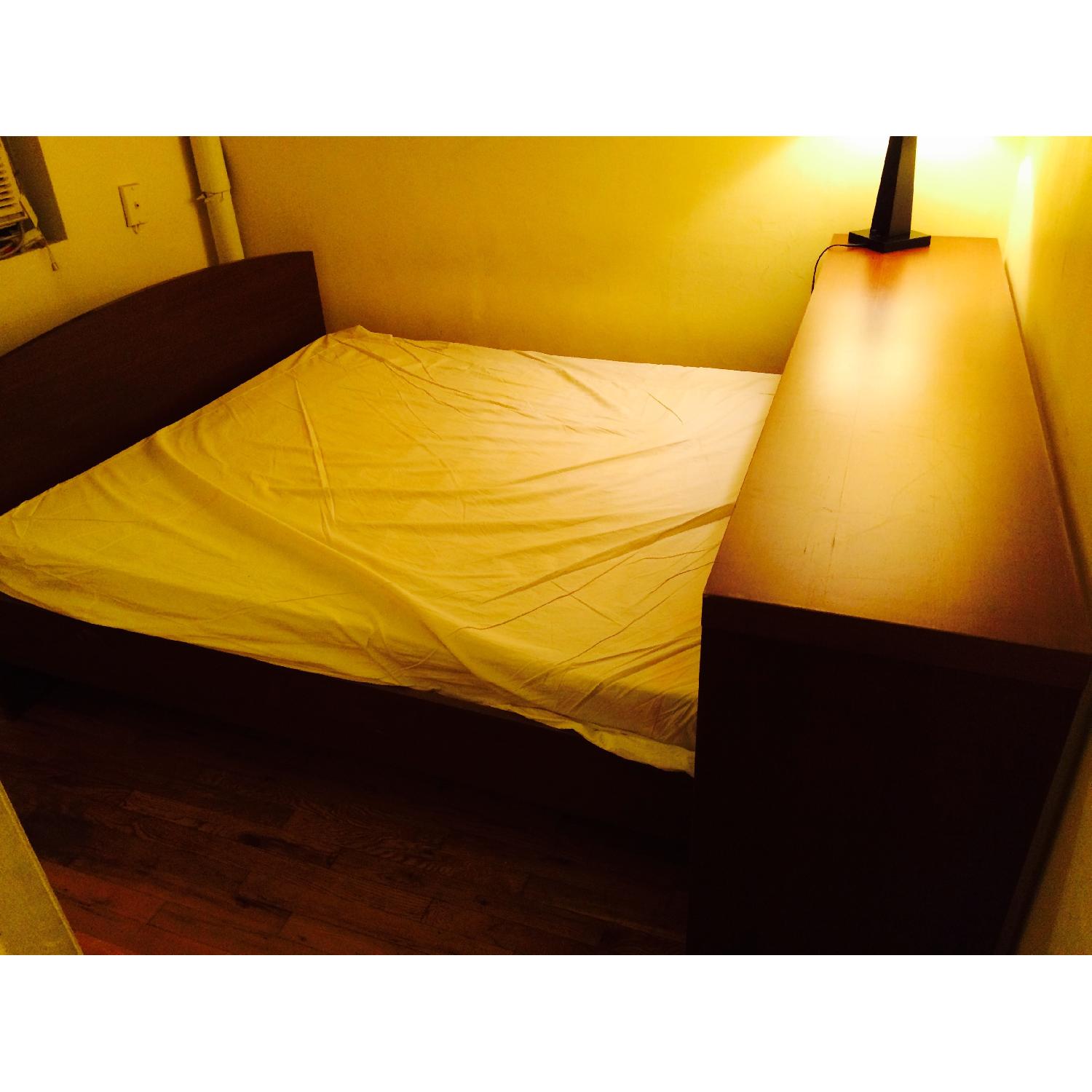 Ikea Bed Frame + Dressing Table - image-2