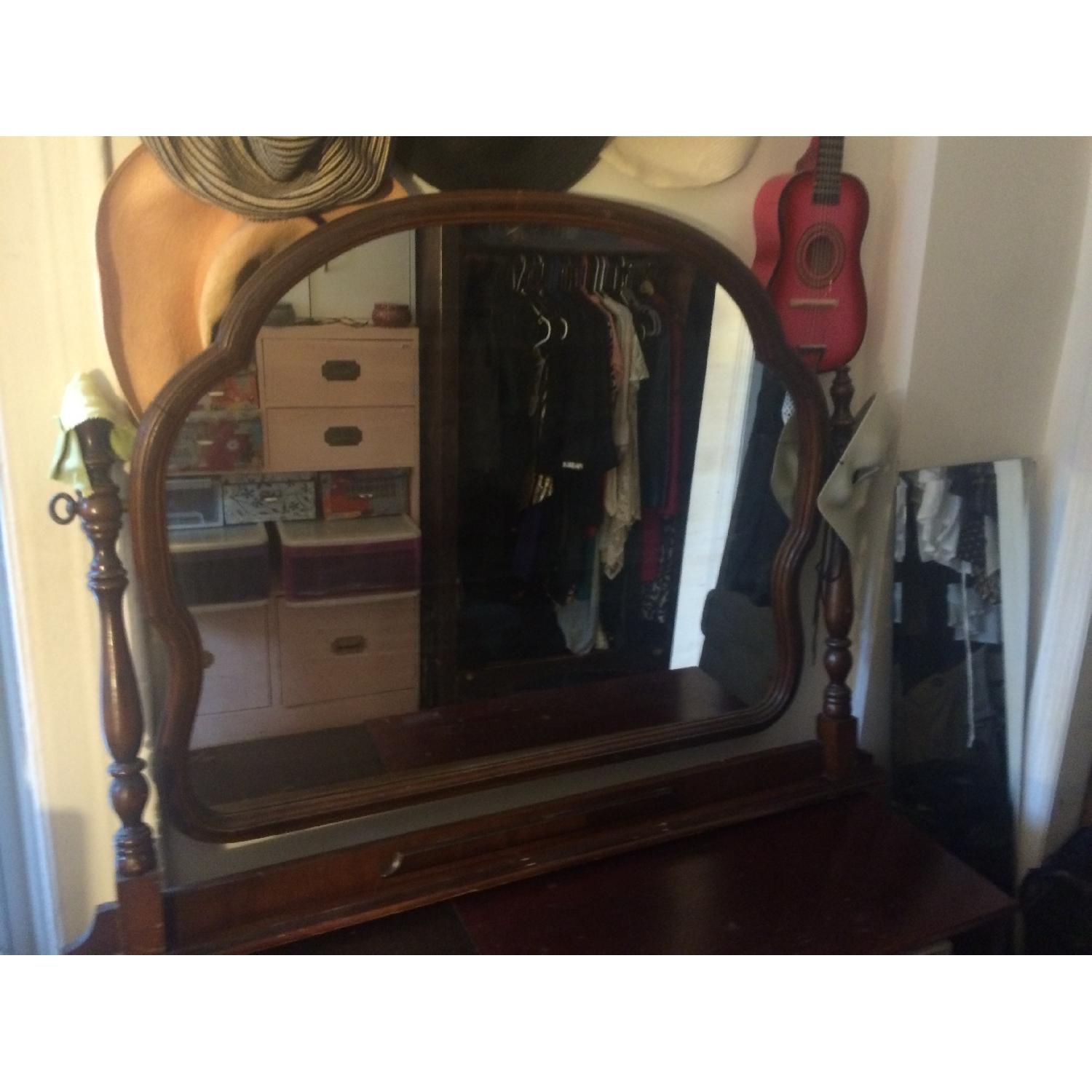 Vintage Mirror with Extra Frame - image-1