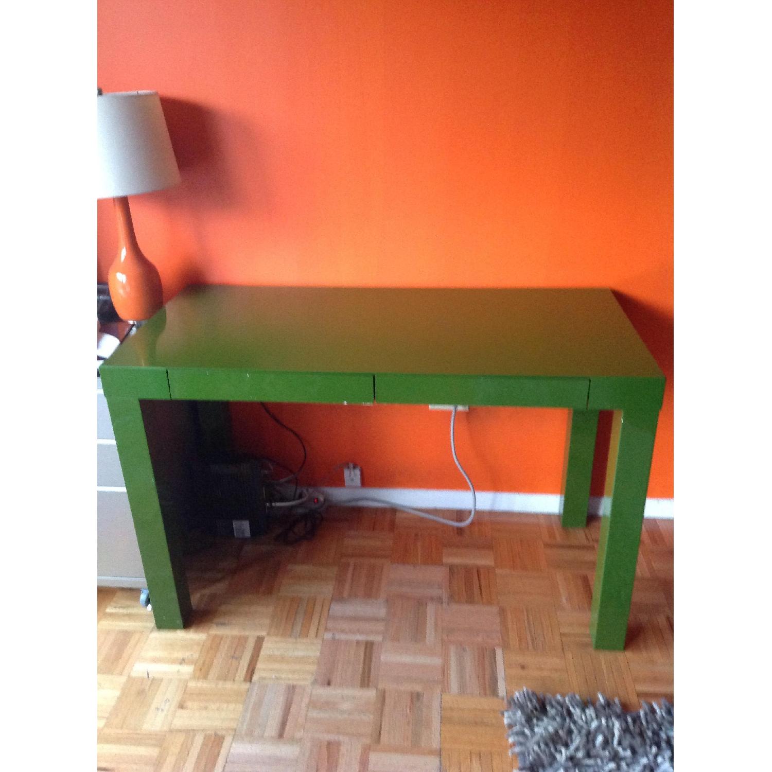 West Elm Parsons Desk with Drawers - image-1