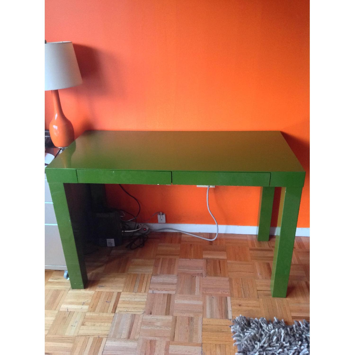 West Elm Parsons Desk with Drawers - image-2