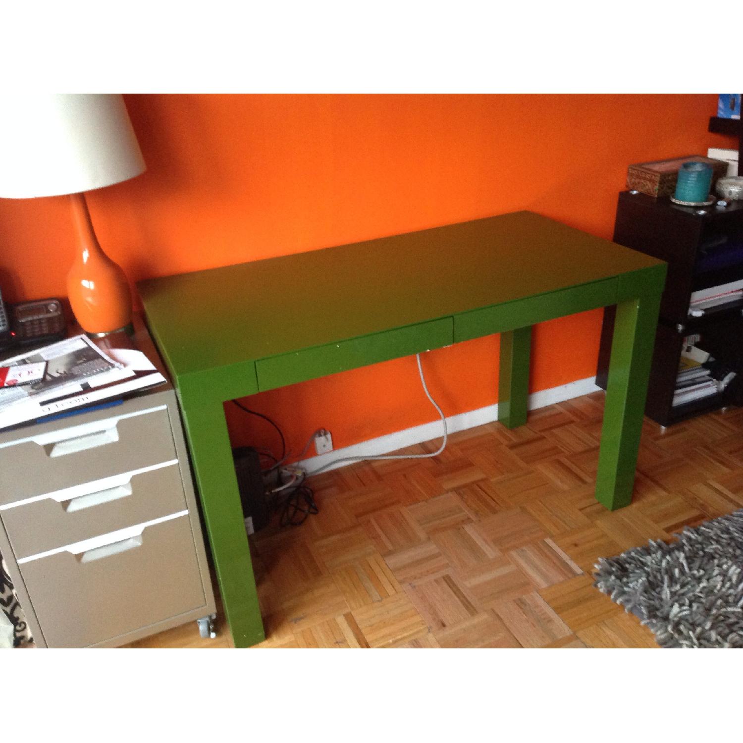 West Elm Parsons Desk with Drawers - image-3