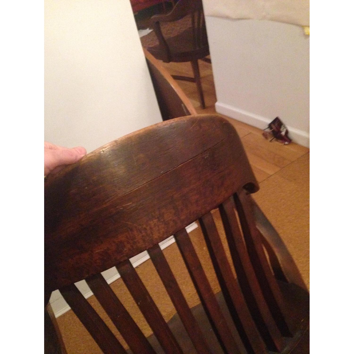 Wood Banker's Chair - image-3