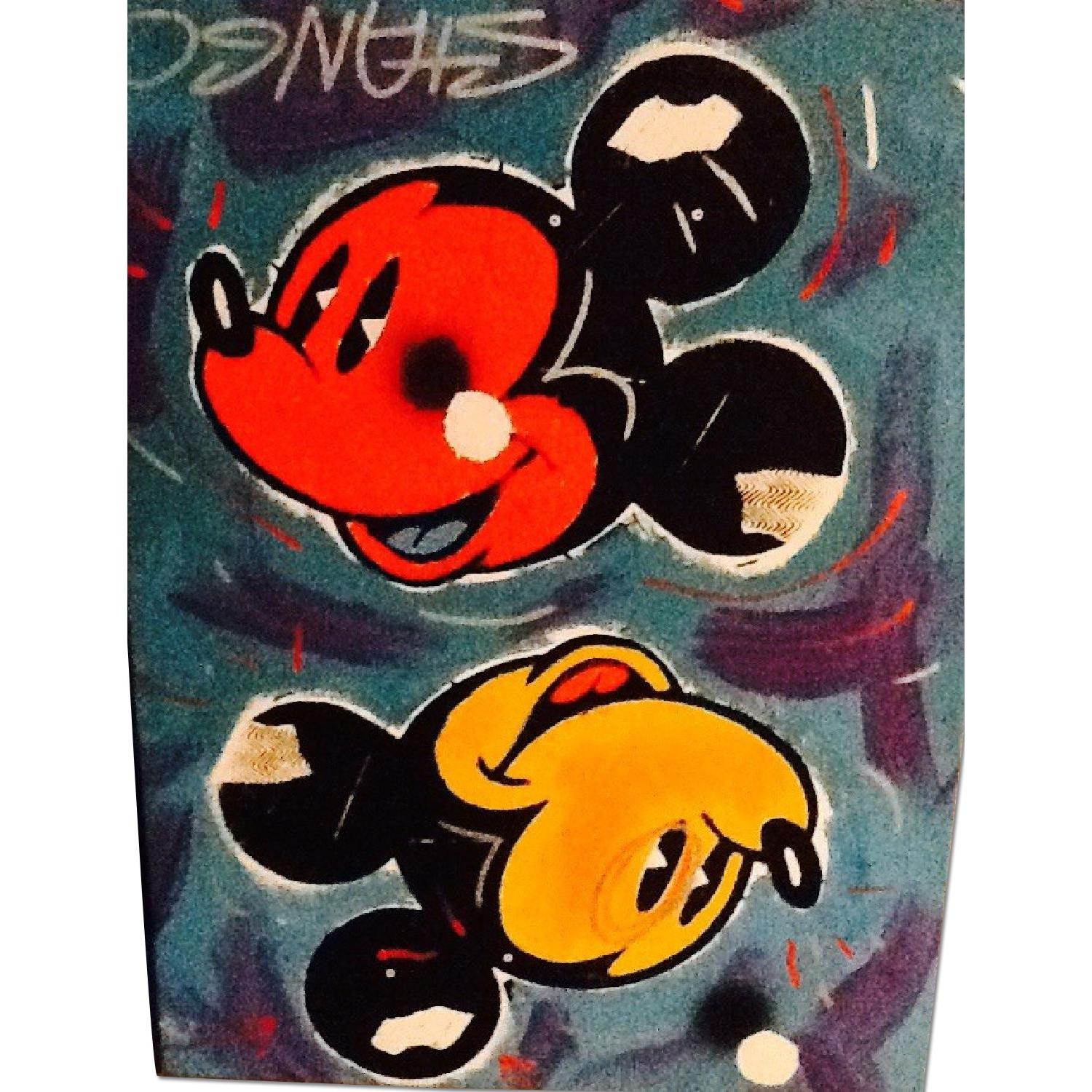 Stango Autographed Mickey Mouse Pop Art - image-2