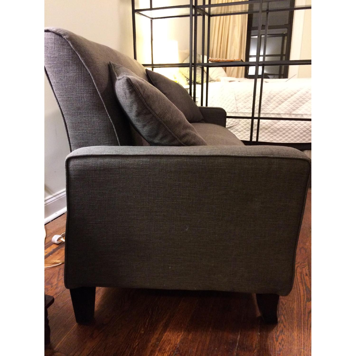 Portfolio Midcentury Modern Grey Sofa - image-3