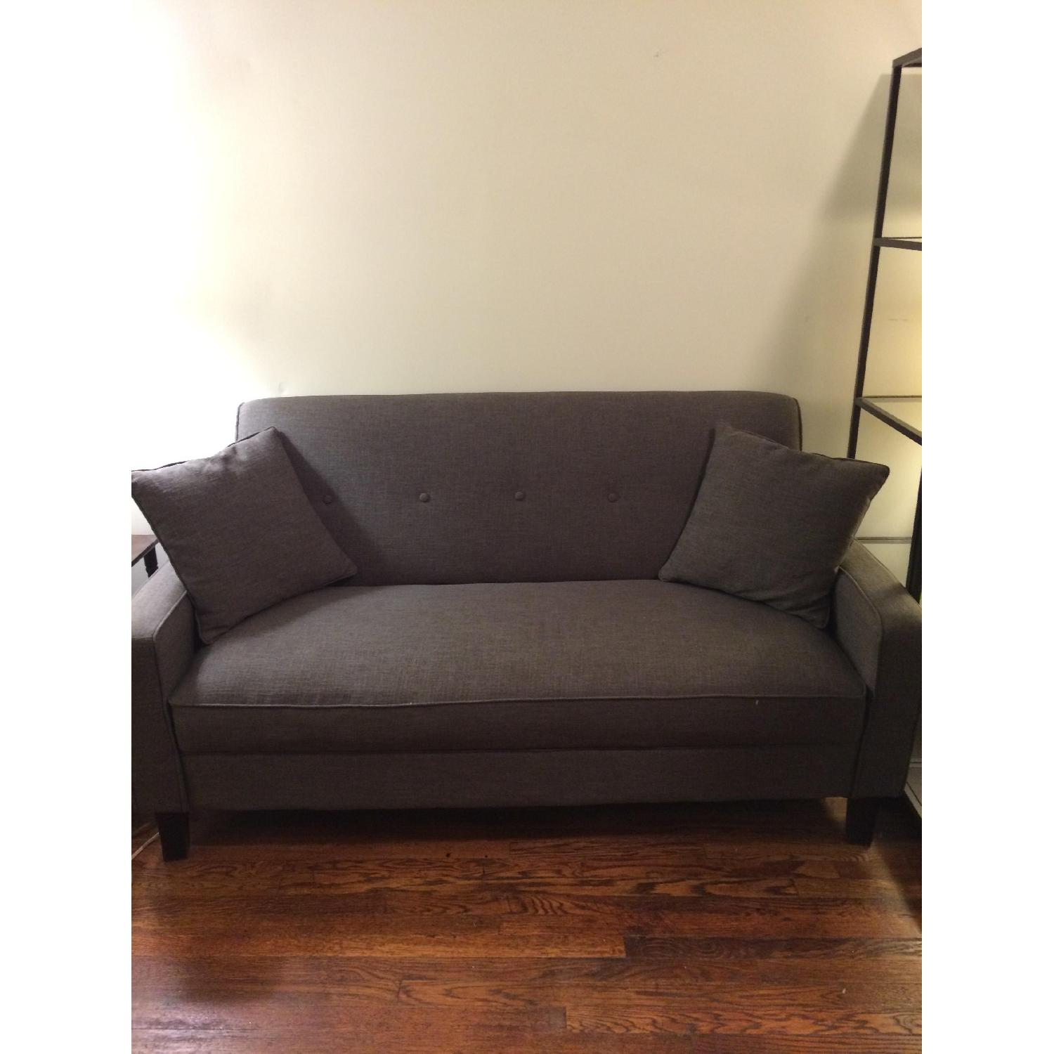 Portfolio Midcentury Modern Grey Sofa - image-4