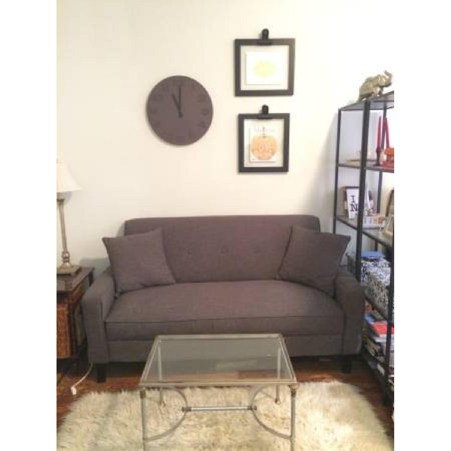 Portfolio Midcentury Modern Grey Sofa - image-5