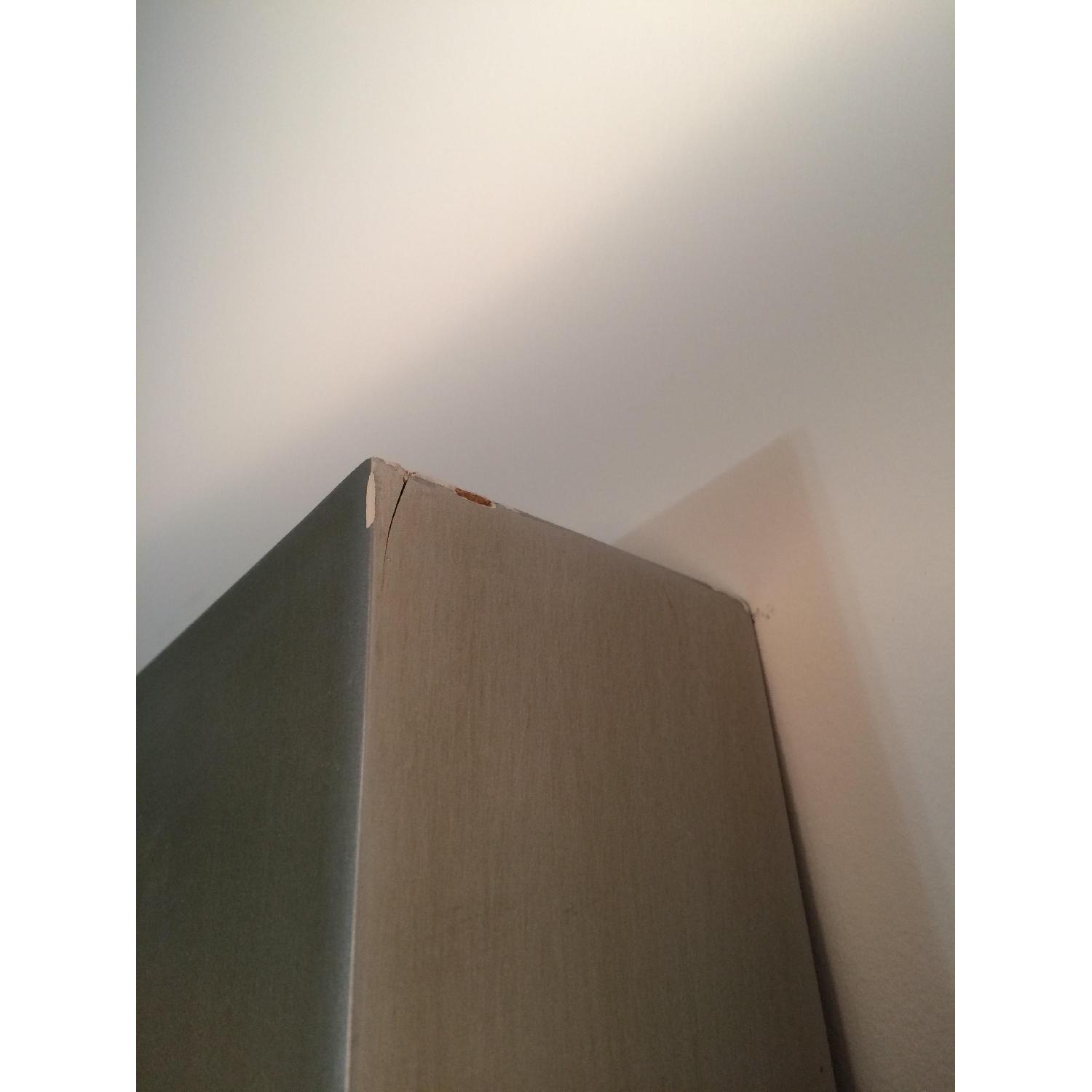 West Elm Chunky Wood Silver Floor Mirror - image-4