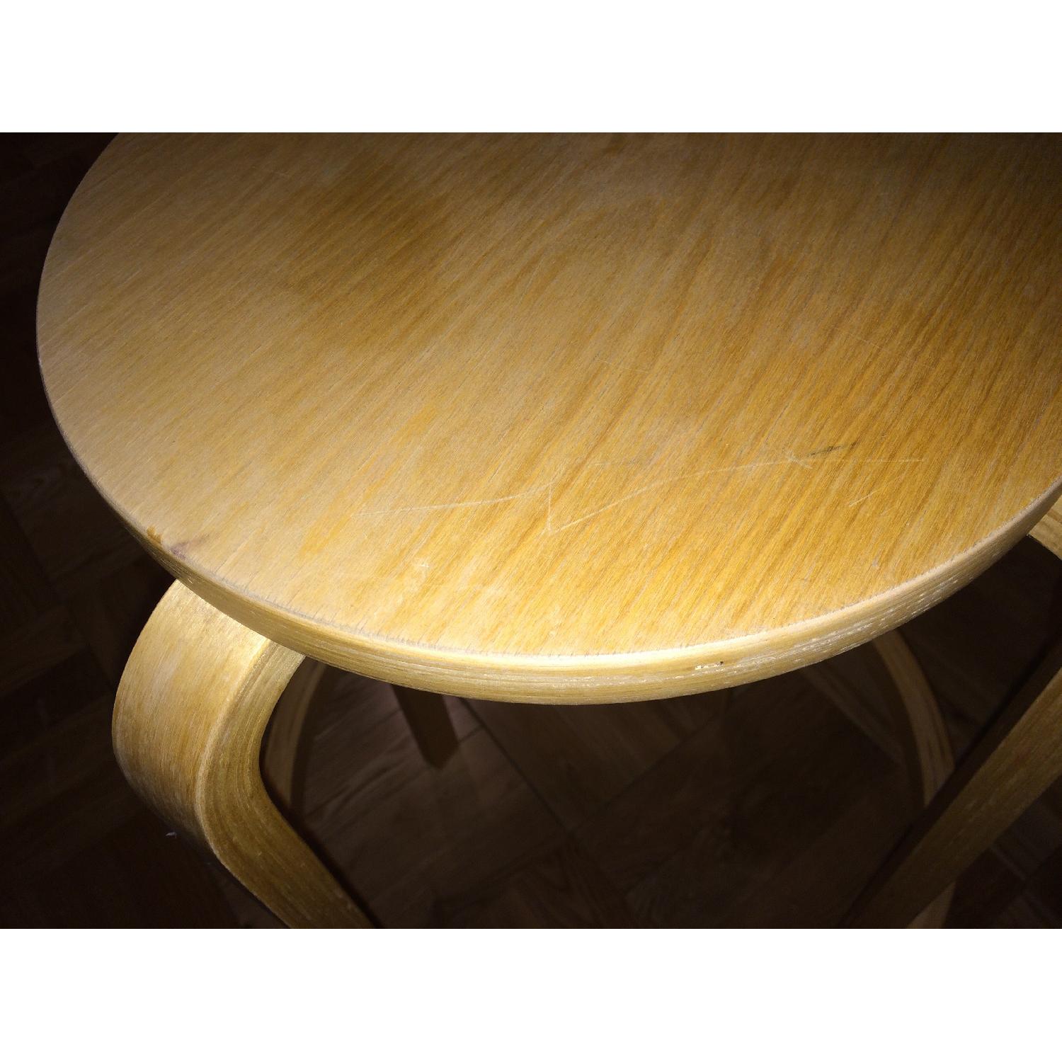 Sky Mall Stackable Wooden Bar Stools - Pair - image-4