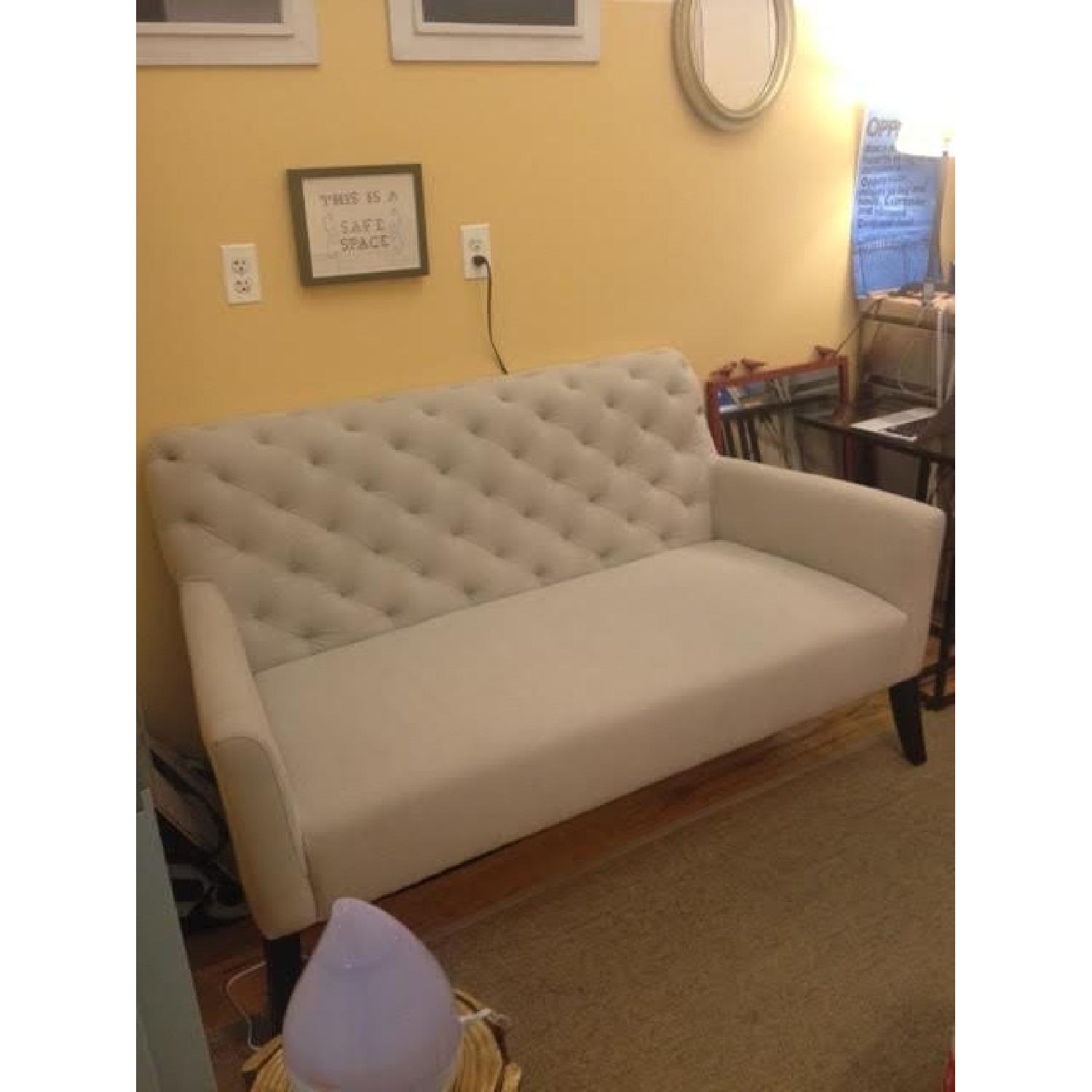 West Elm Elgin Settee Sofa - image-2