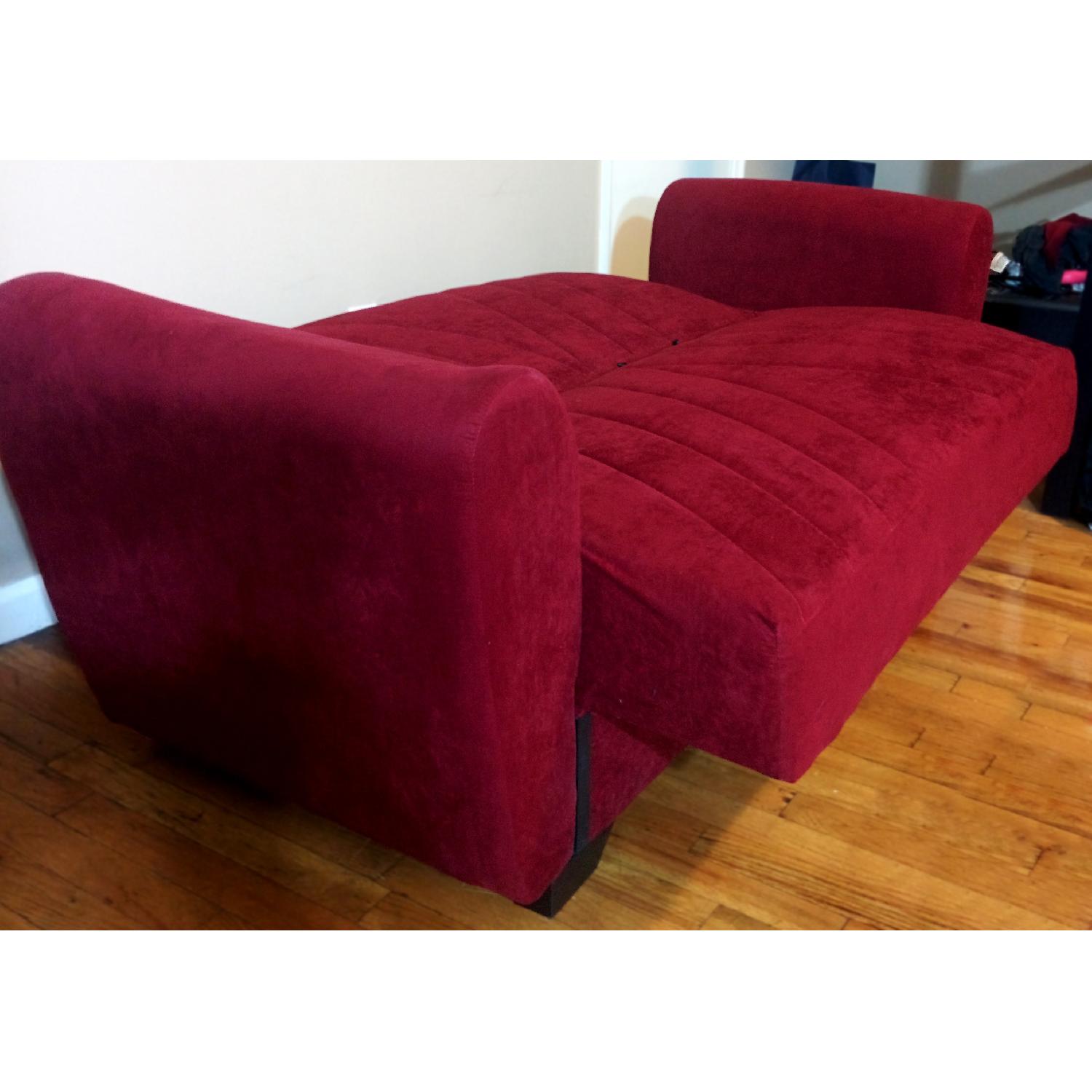 Red Loveseat - image-3