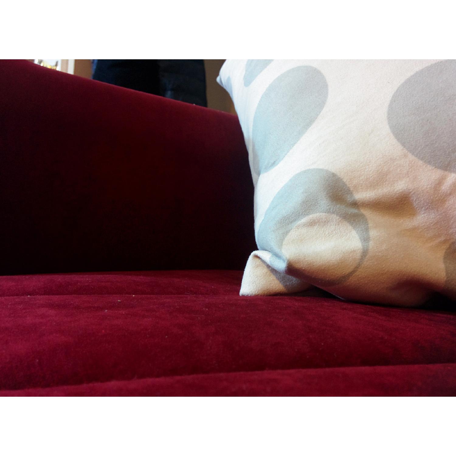 Red Loveseat - image-4
