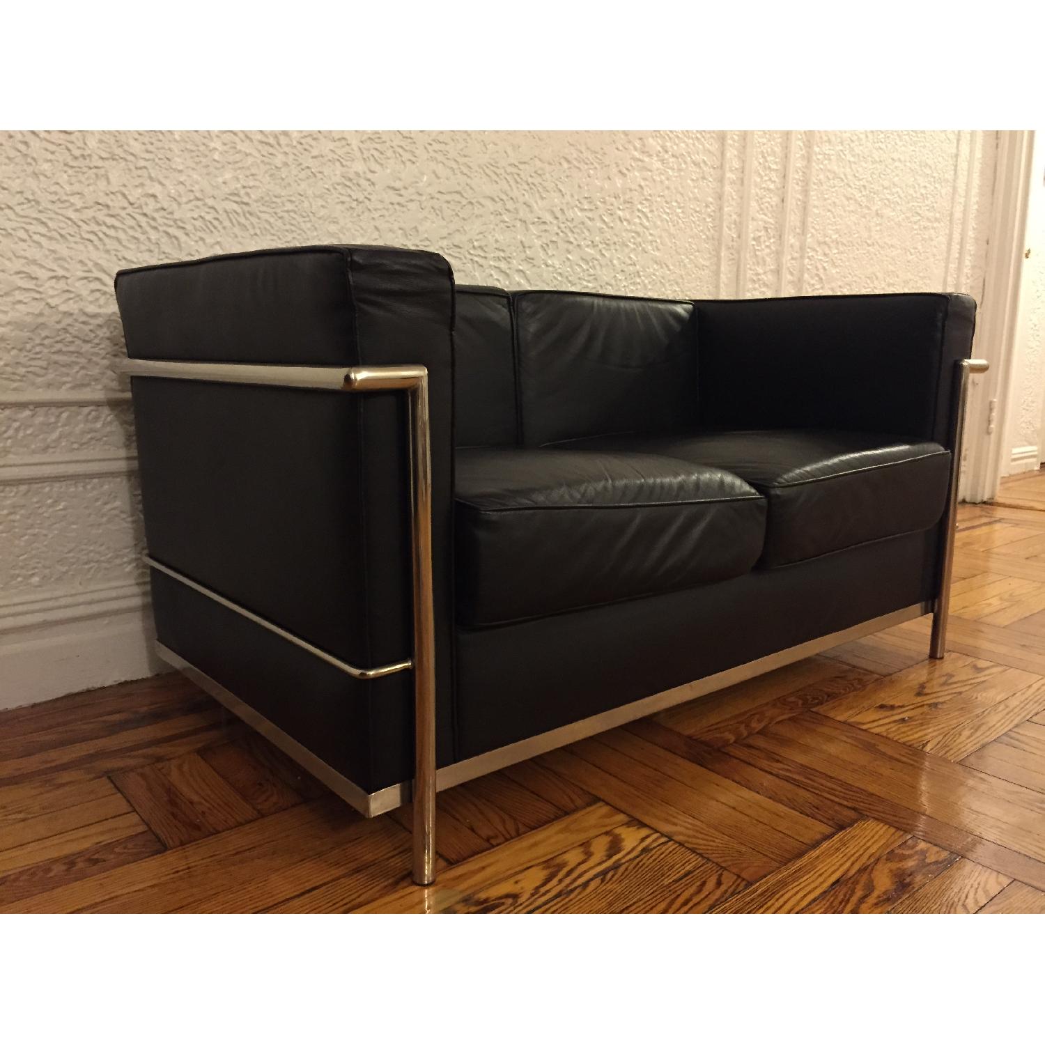 Kardiel Le Corbusier Style LC2 Loveseat - Thumbnail 2