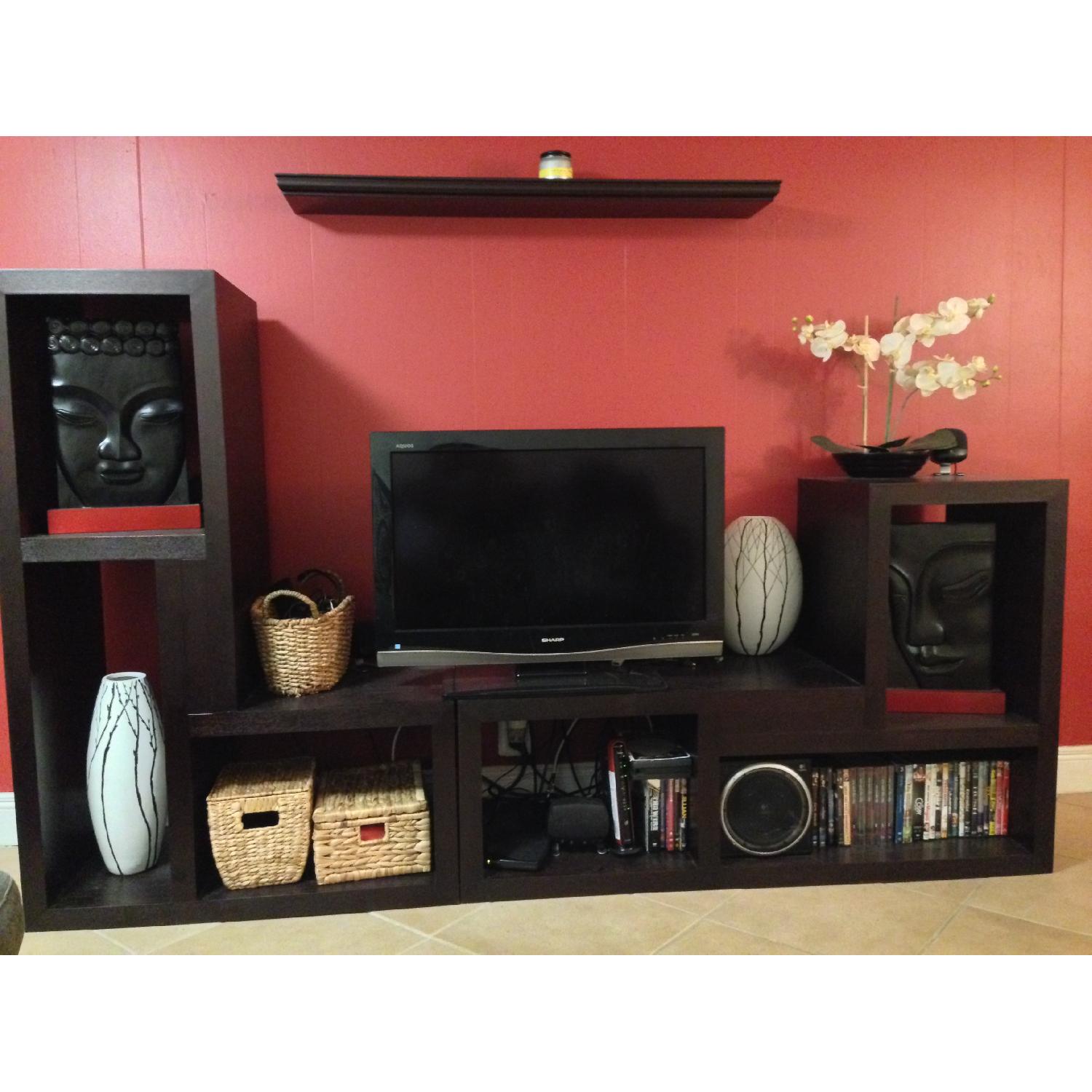 Raymour & Flanigan TV Stand/Bookcase - image-1