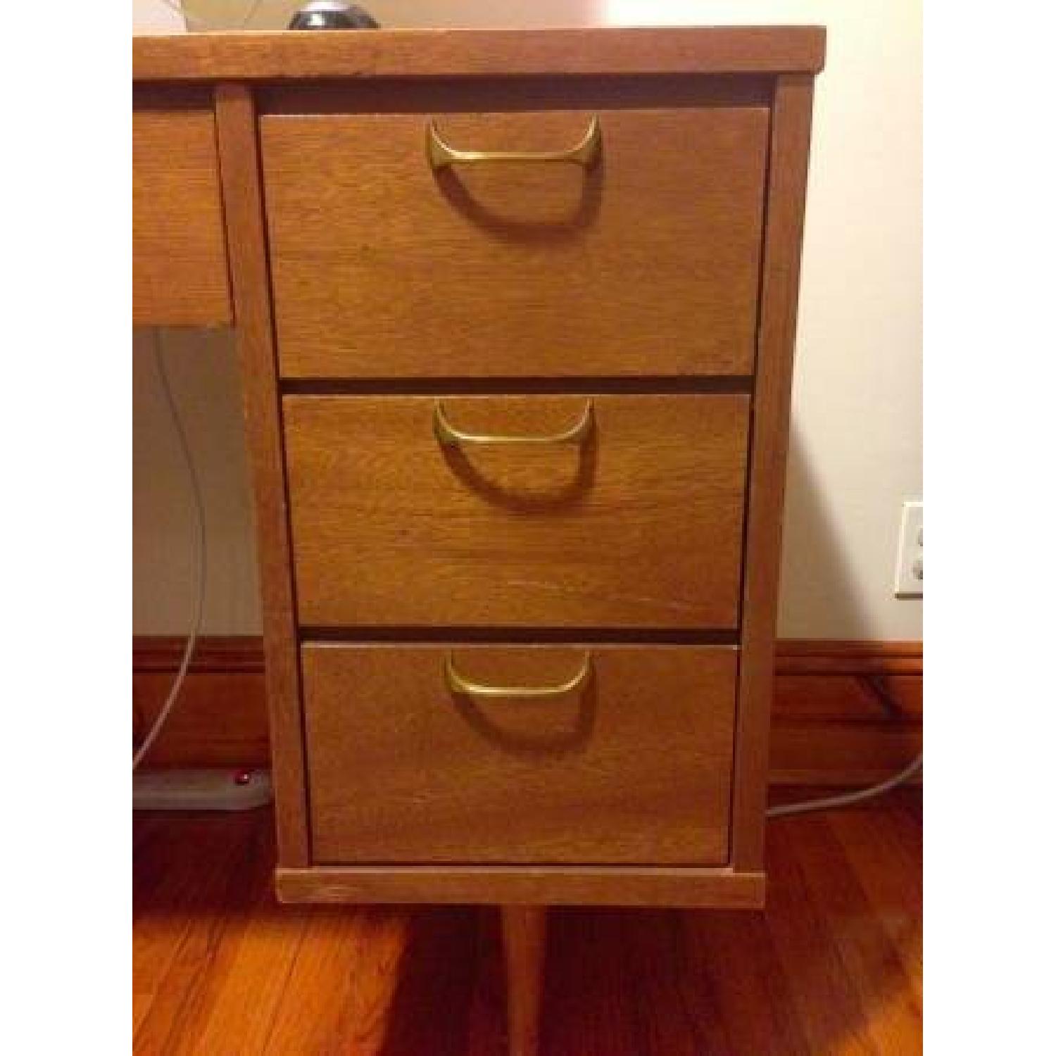 Vintage Mid-Century Modern Style Desk - image-2