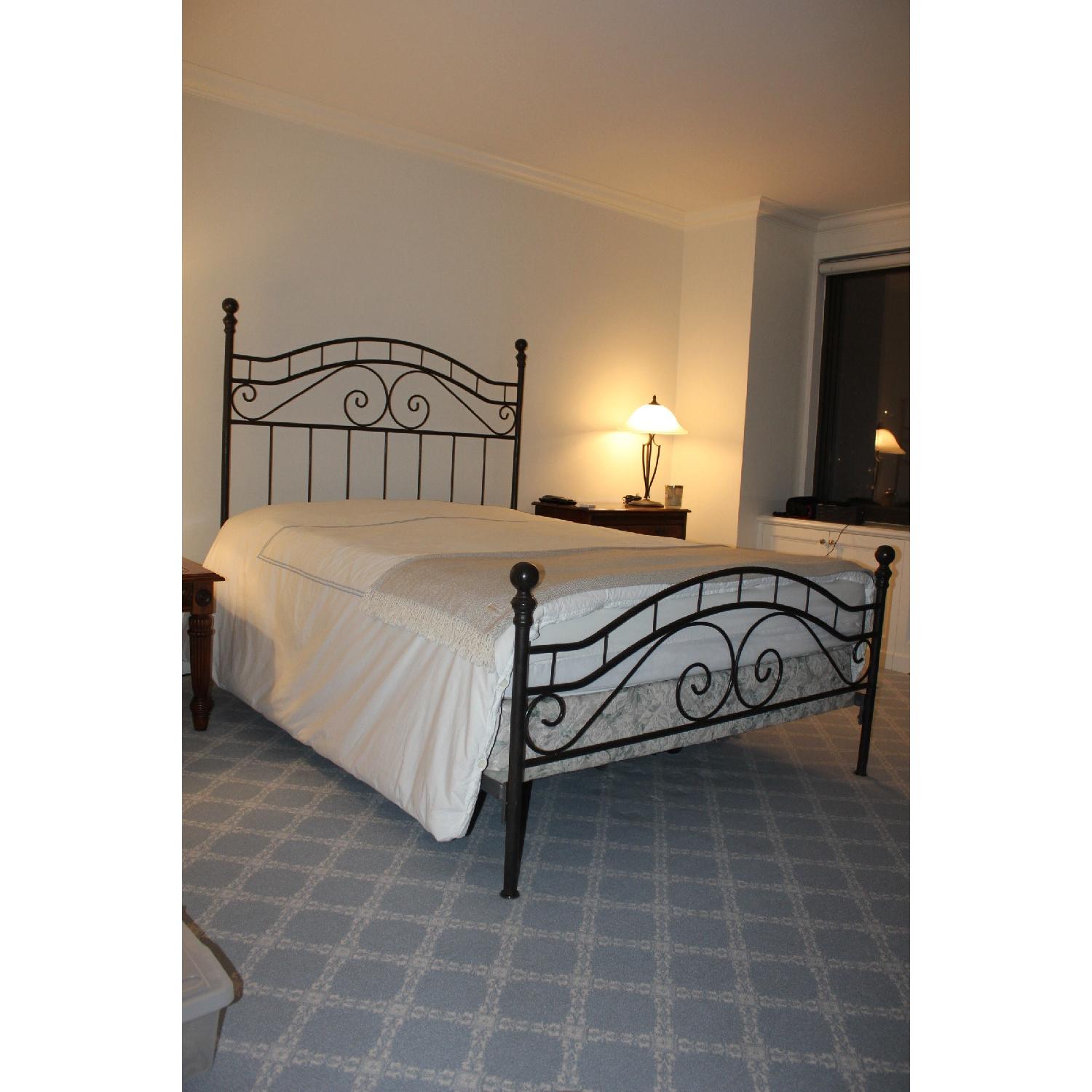 Wrought iron Queen Size Bed Frame - image-1