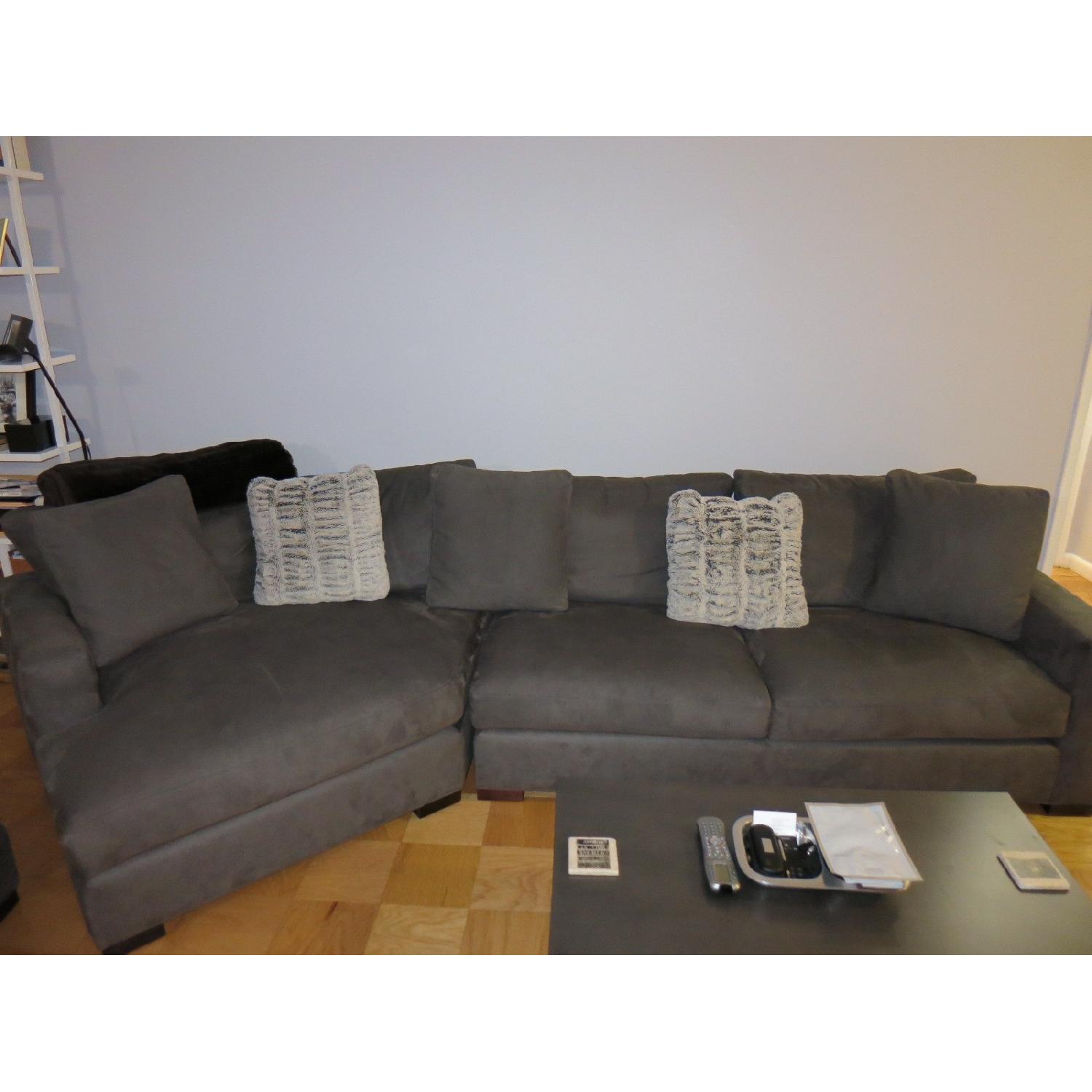 Room & Board Metro Sectional Sofa + Ottoman - image-2