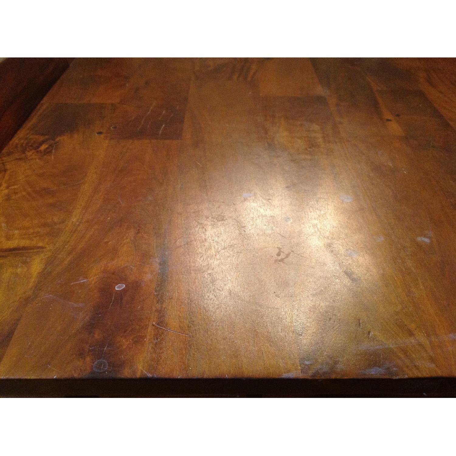 Crate & Barrel Solid Wood Dining Table - image-2