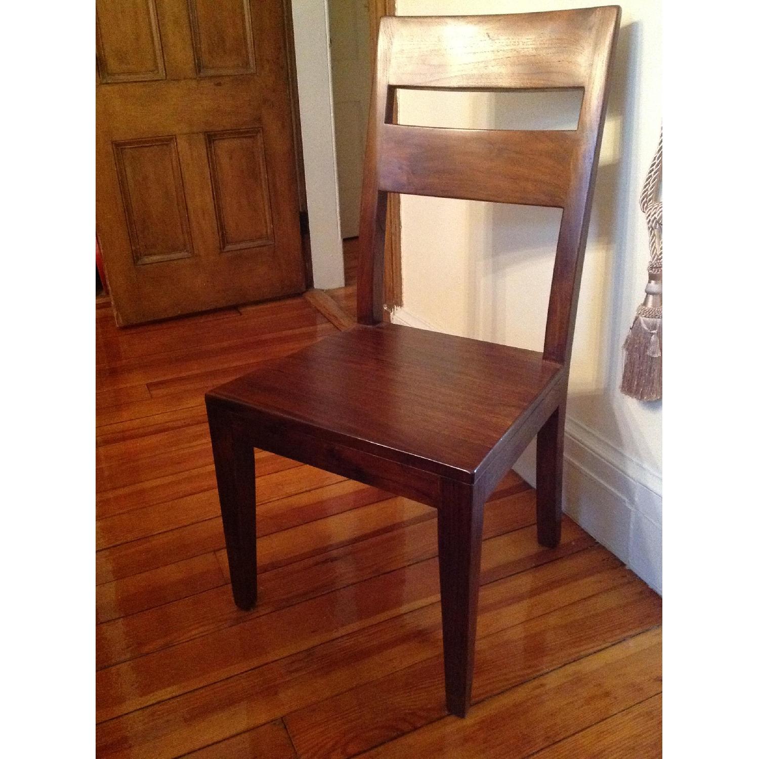 Crate & Barrel Solid Wood Dining Table - image-3