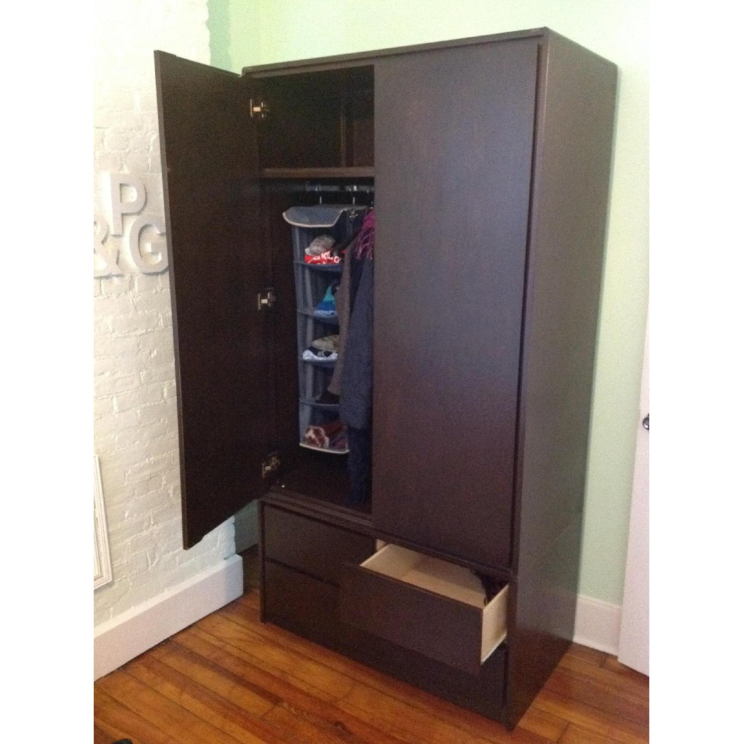 Wardrobe with 3 Bottom Drawers - image-2
