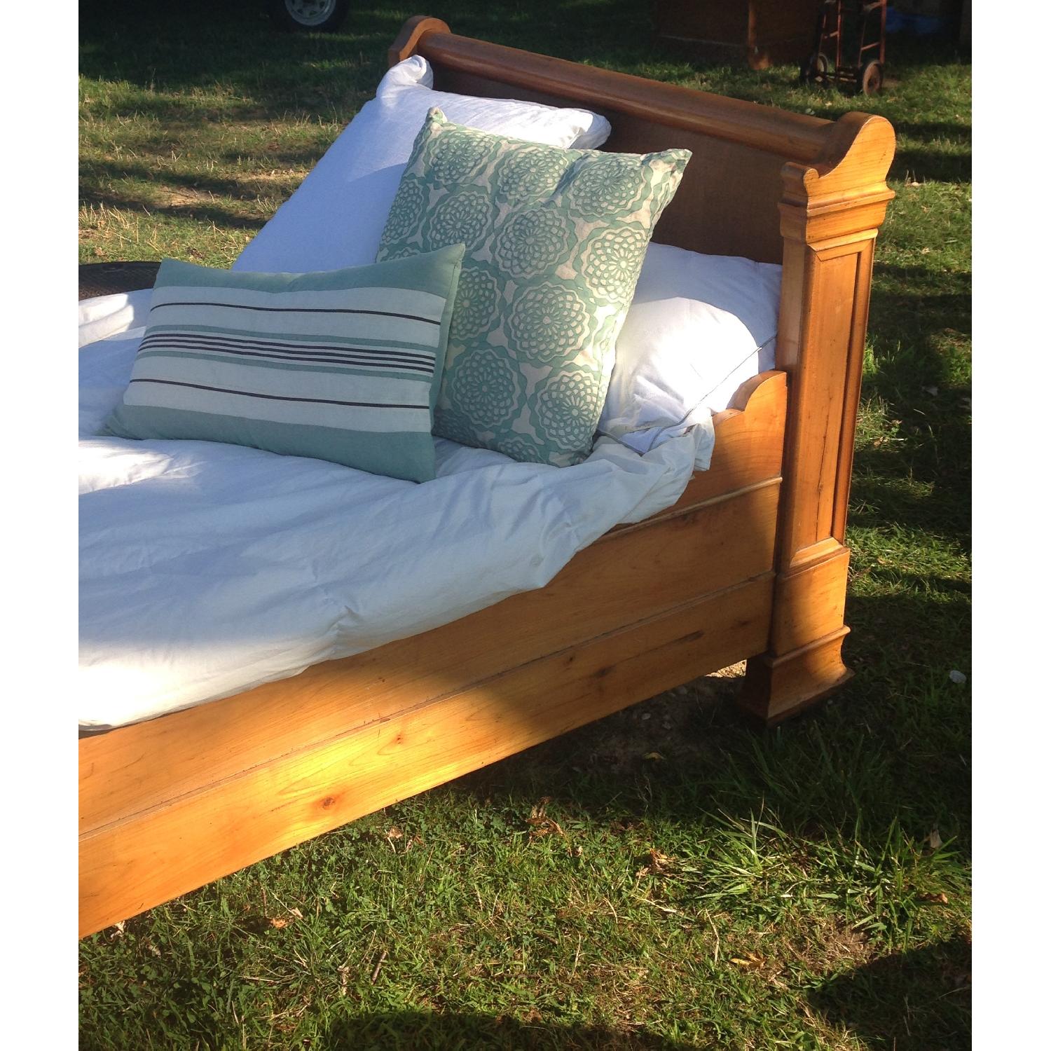 Antique Louis Philippe French Walnut Daybed - image-3