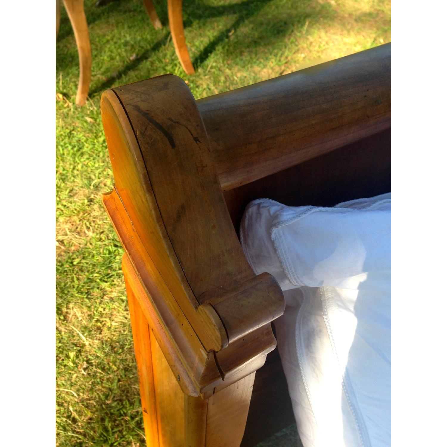 Antique Louis Philippe French Walnut Daybed - image-4