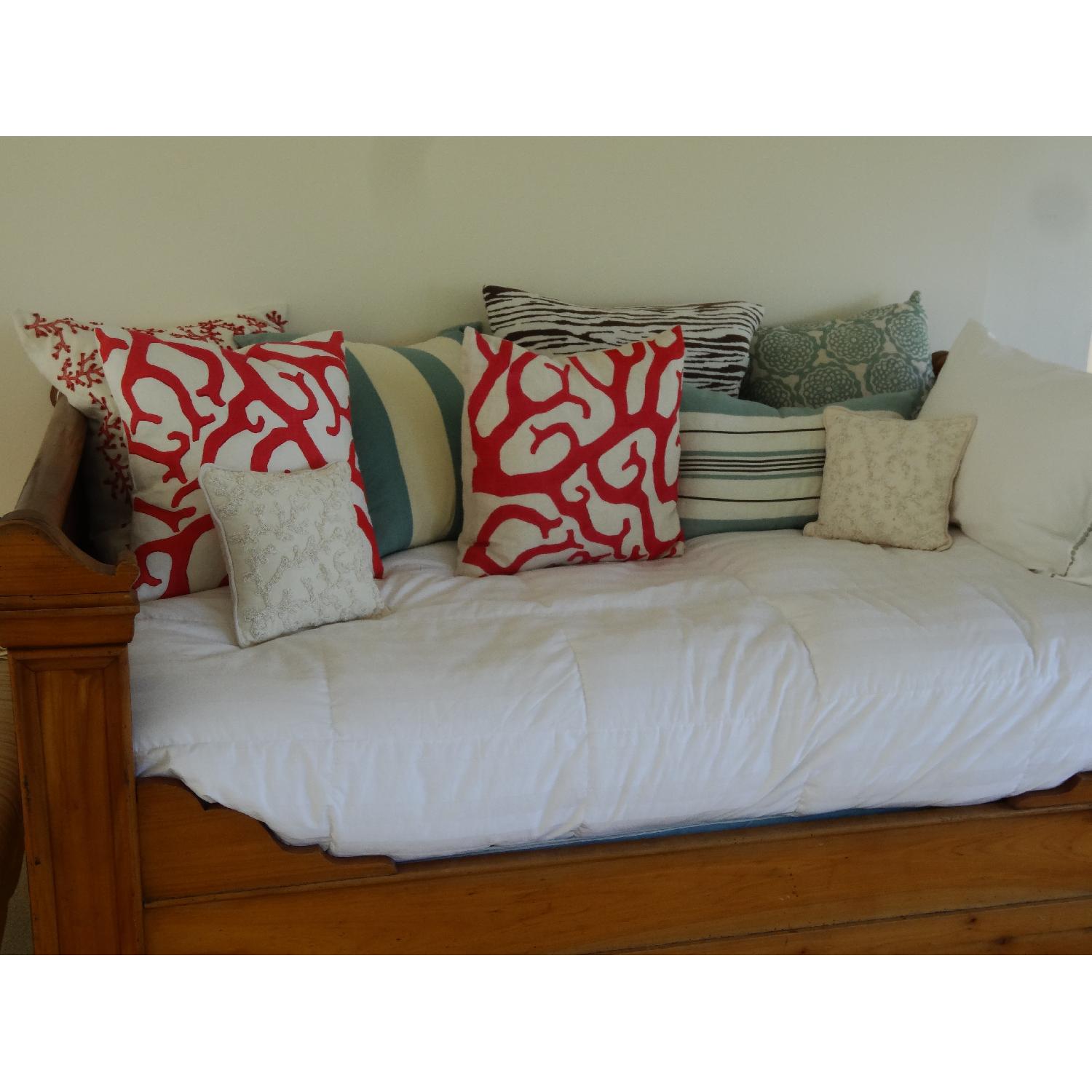 Antique Louis Philippe French Walnut Daybed - image-10