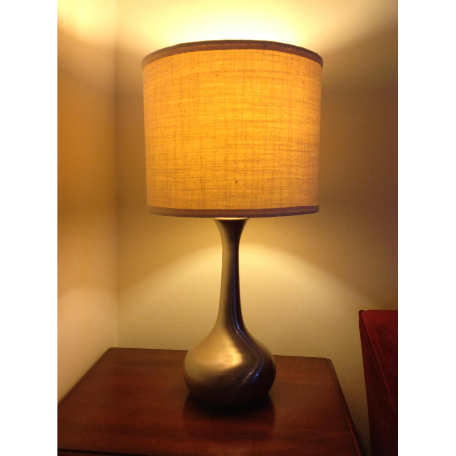 Macy's Silver Table Lamps - Set of 2 - image-1