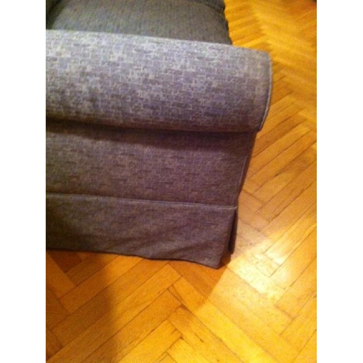 Carlyle Custom Down/Feather Sleeper Loveseat - image-7