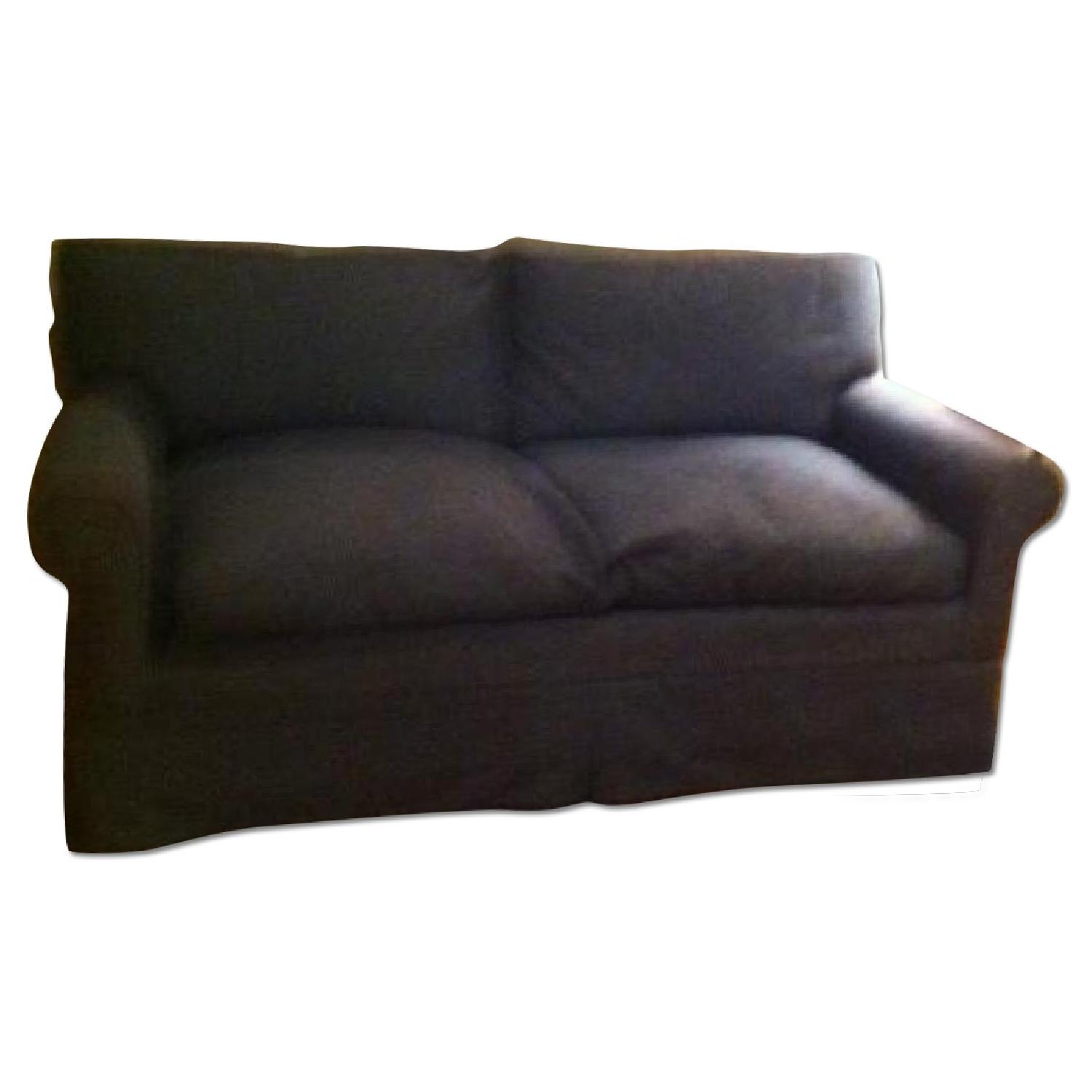 Carlyle Custom Down/Feather Sleeper Loveseat - image-8