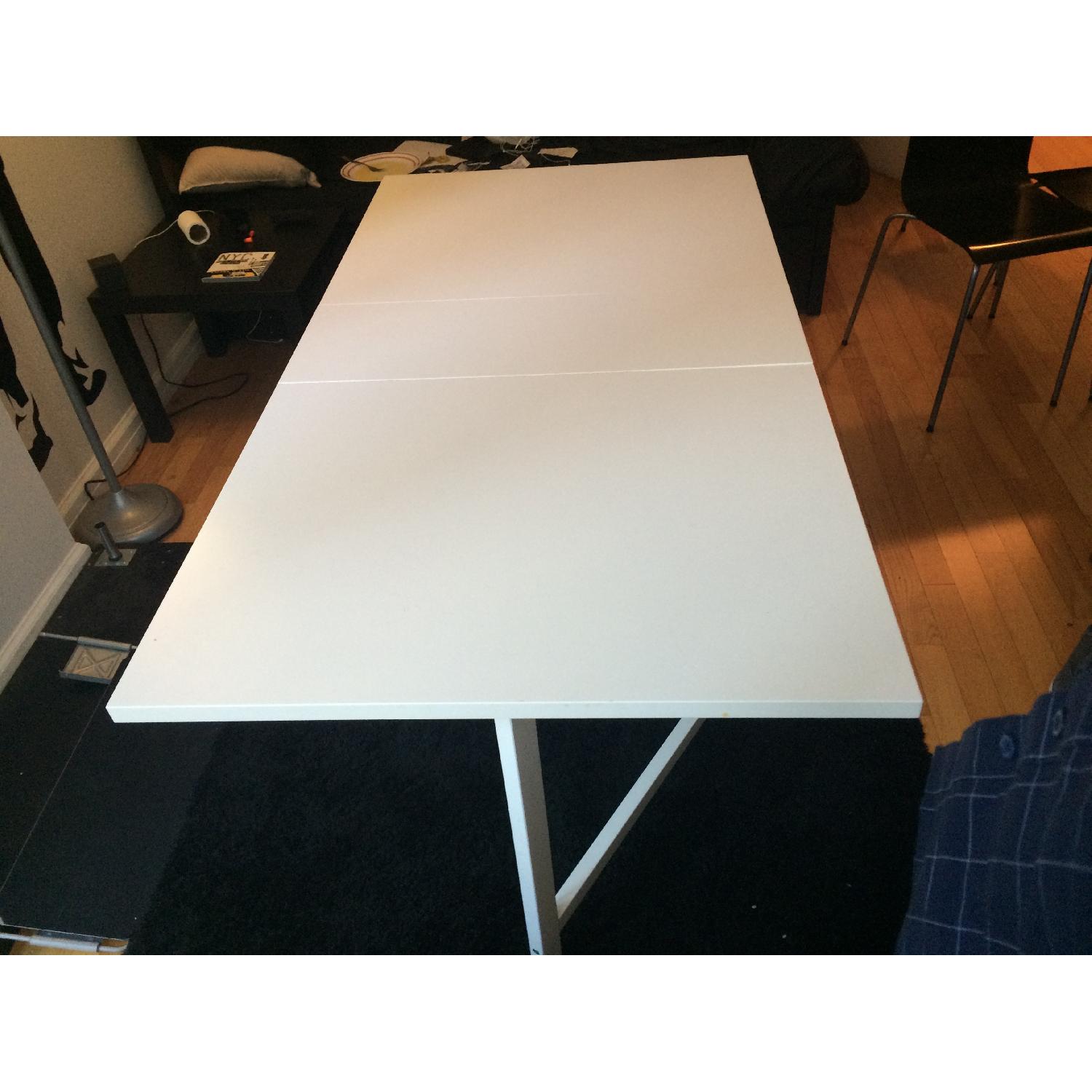 Ikea Norden Gateleg Table with Drawers & 4 Dining Chairs - image-3