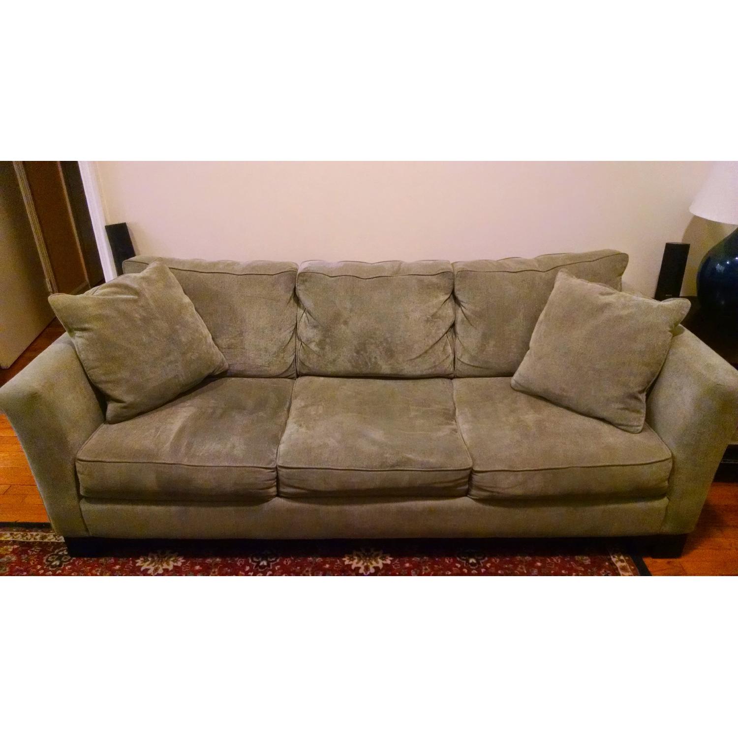 Macy's Queen Sleeper Sofa - image-1
