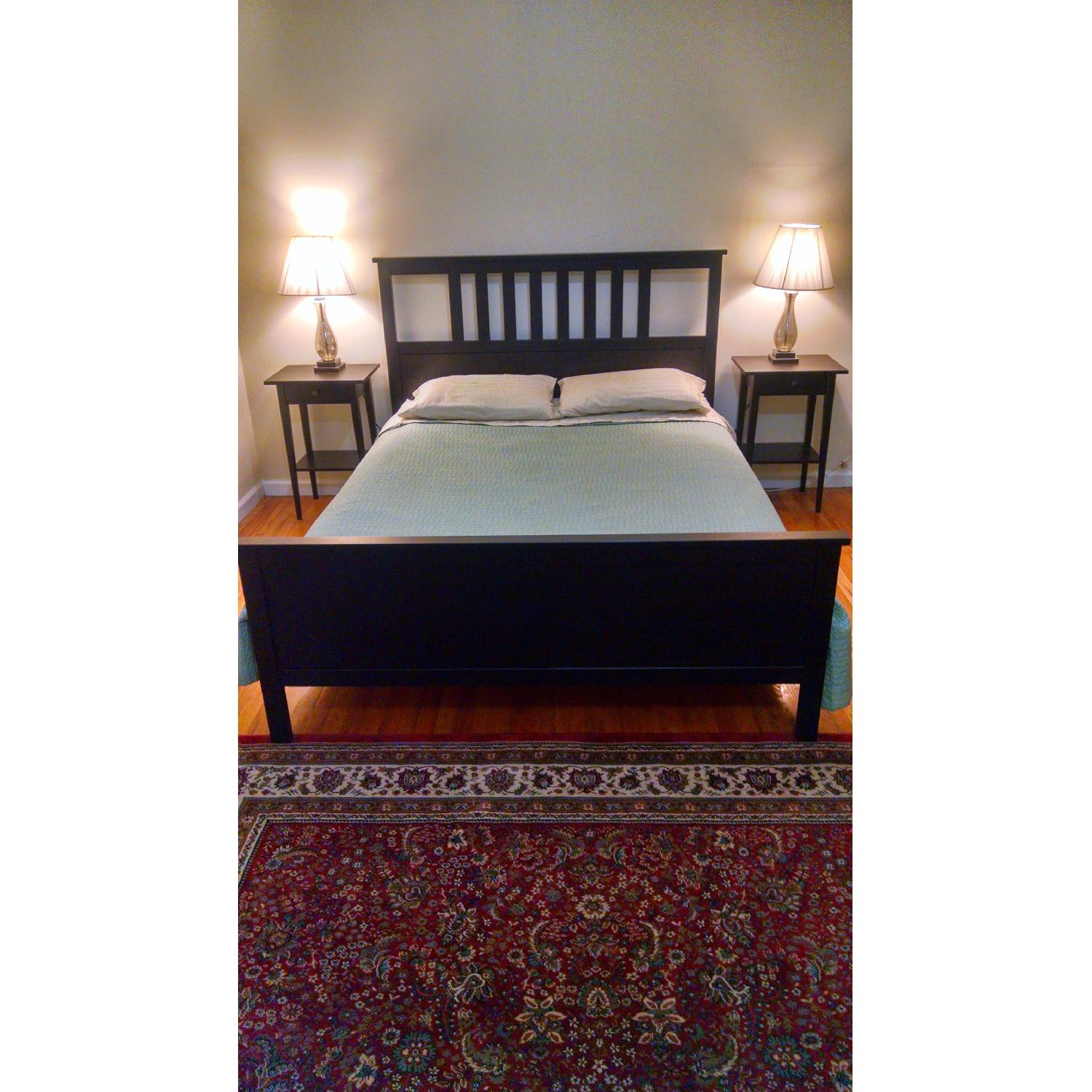 Ikea Hemnes Queen Bedframe with Slats AptDeco