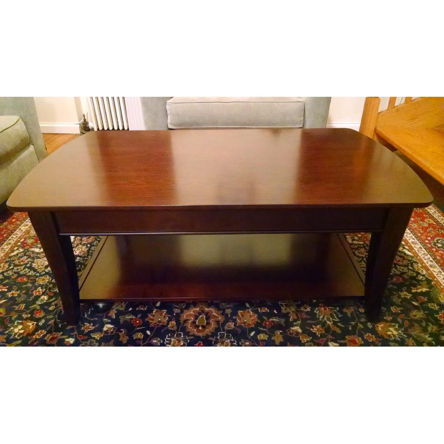 Macy's Coffee Table + Side Table Set - image-1