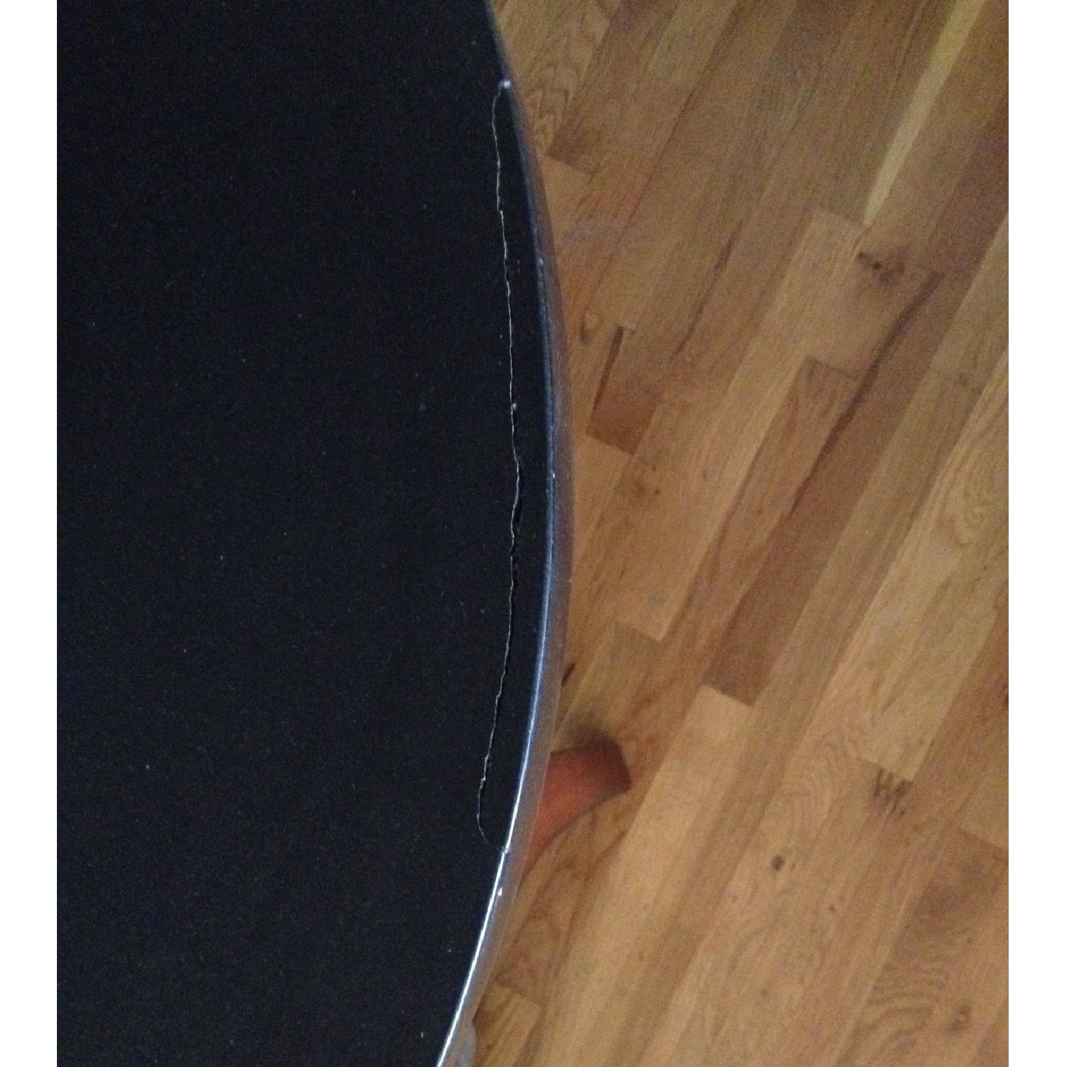 Bob's Furniture Granite High Table w/ 4 Leather Chairs - image-4