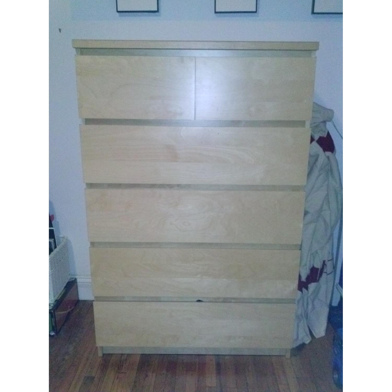 Ikea Malm 6Drawer Chest AptDeco