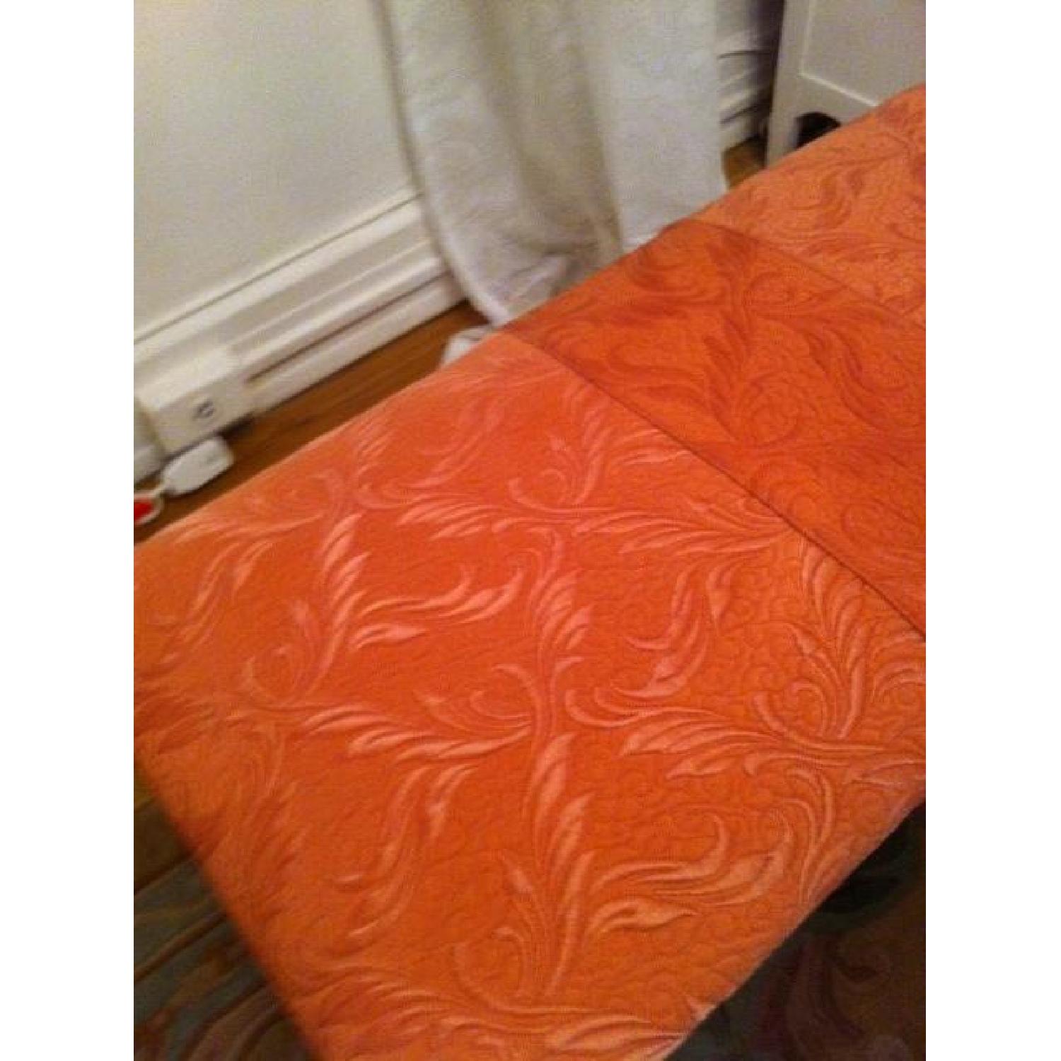 Vintage Mahogany Piano Bench used as storage - image-4