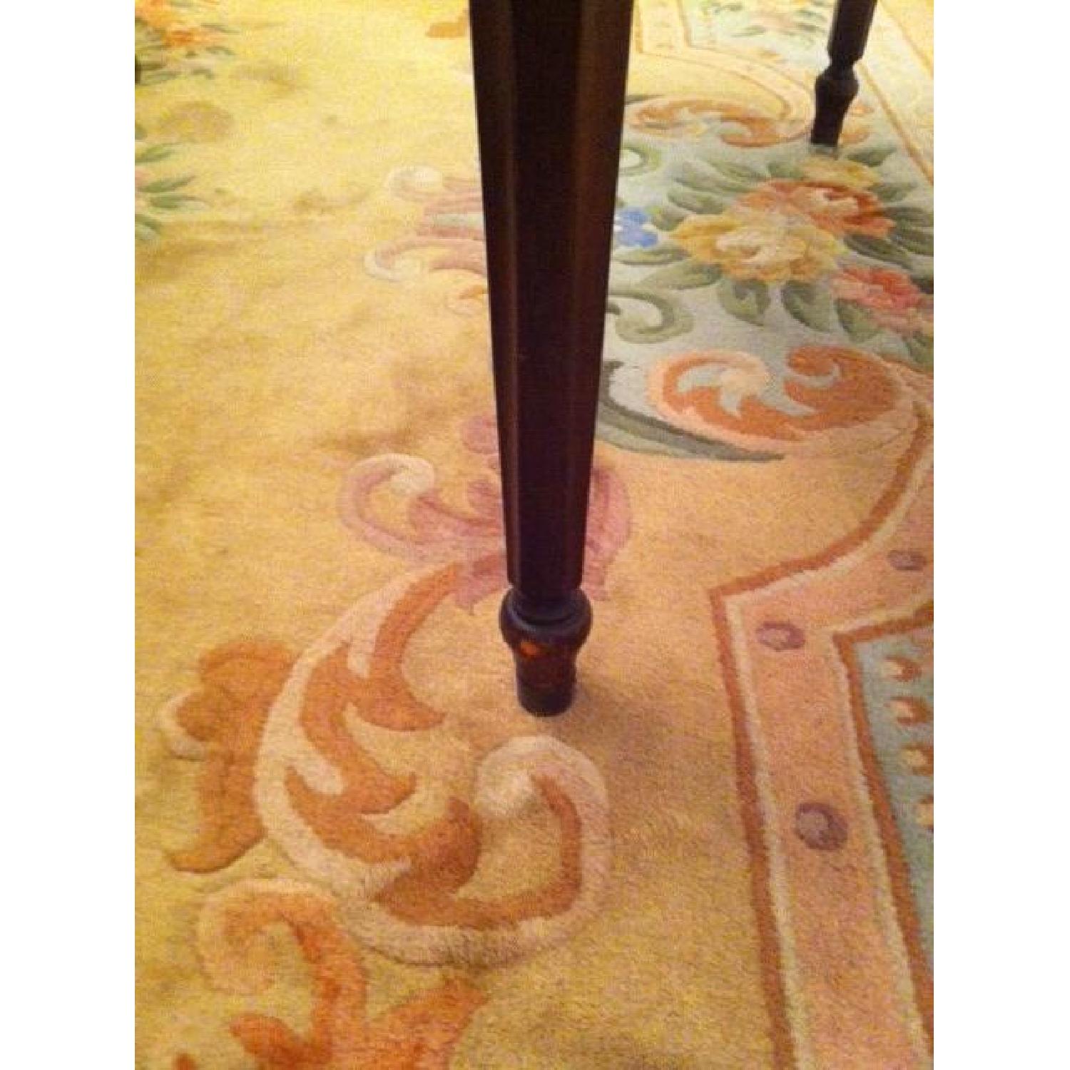 Vintage Mahogany Piano Bench used as storage - image-6