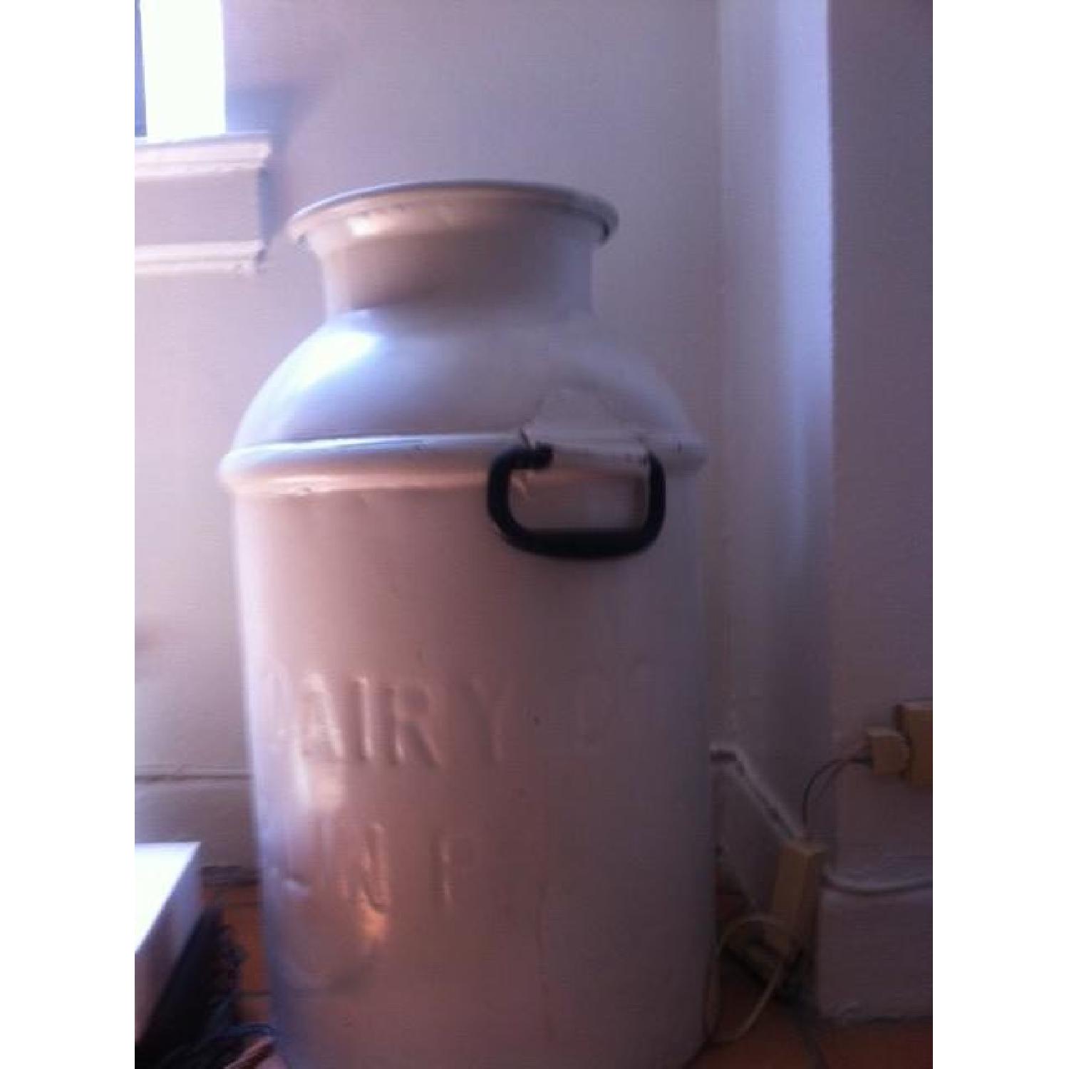 Rosedale 1920's Pennsylvania White Milk Jug - image-6