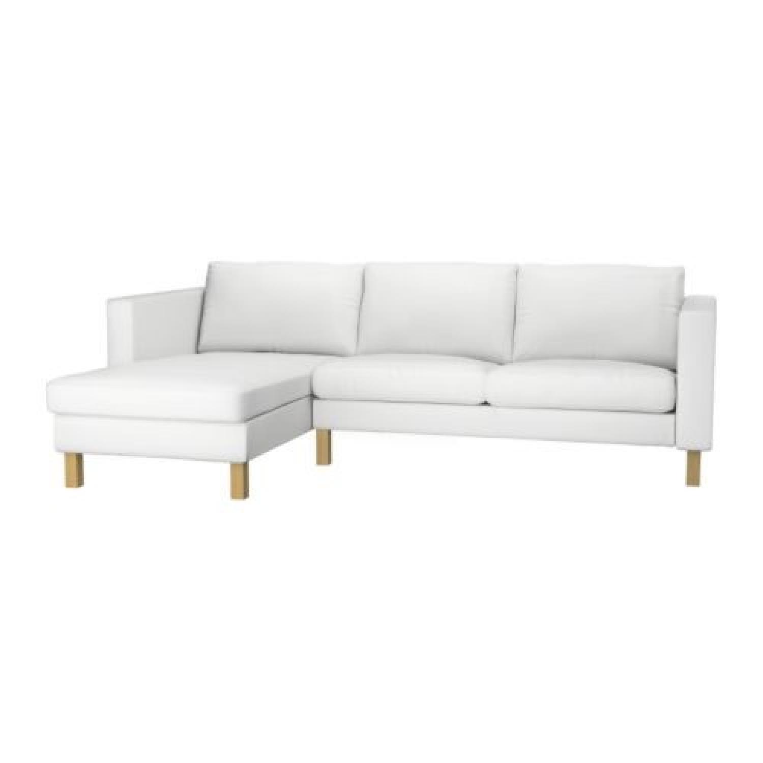Ikea Karlstad Corner Sofa AptDeco