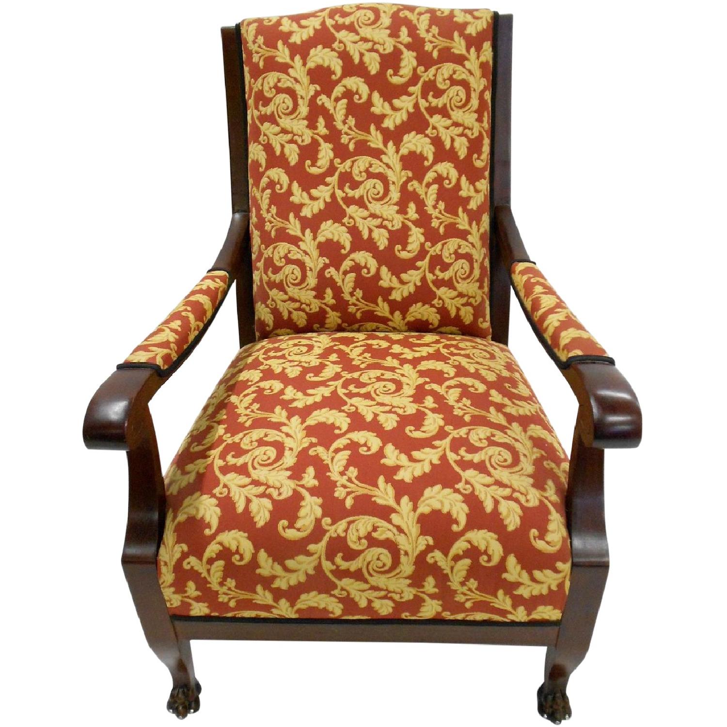 Swedish Empire Style Large Bergere - Thumbnail 3